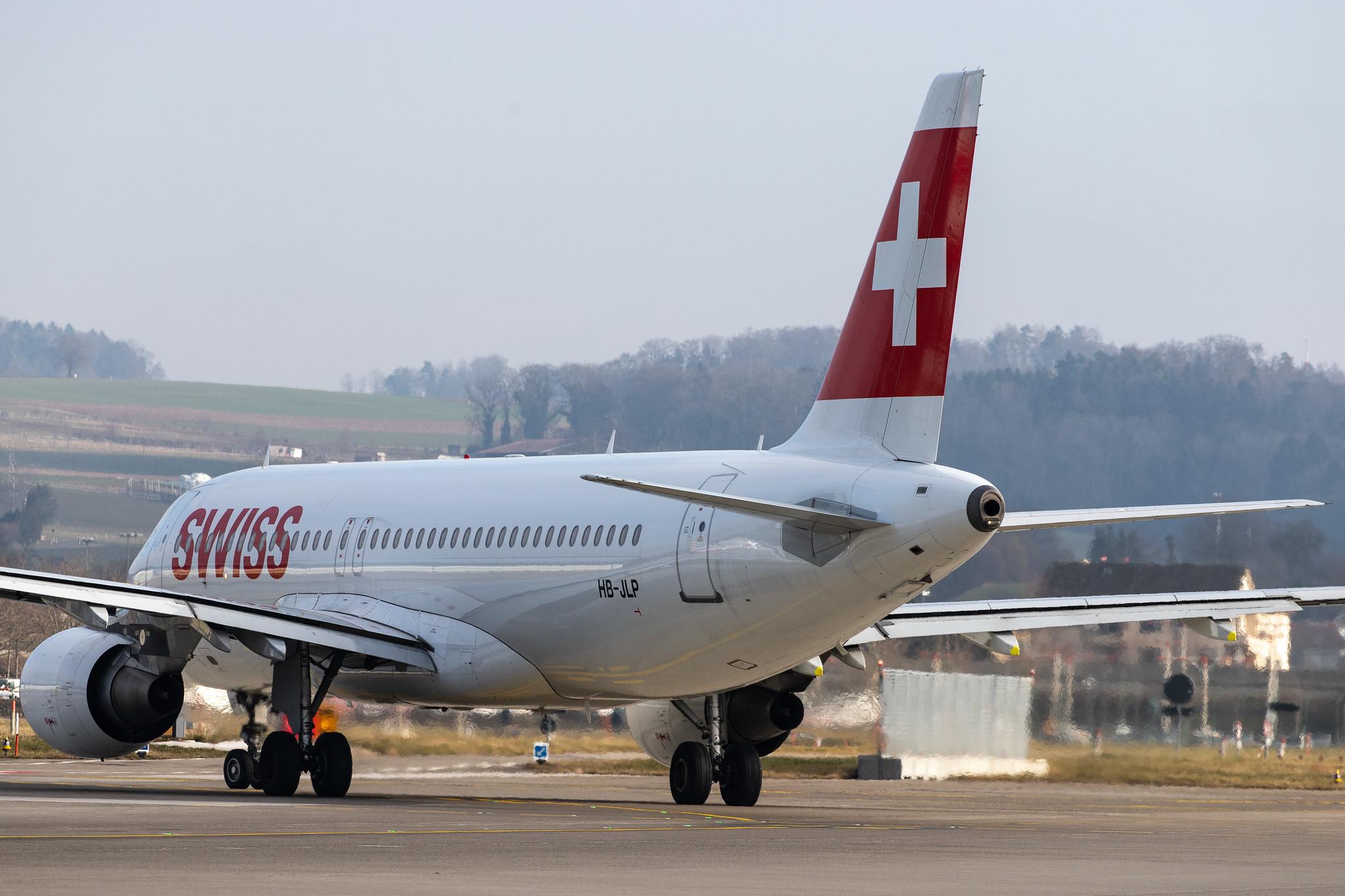 Flughafen Zürich: Swiss (LX / SWR) |  Airbus A320-214 A320 | HB-JLP | MSN 4618