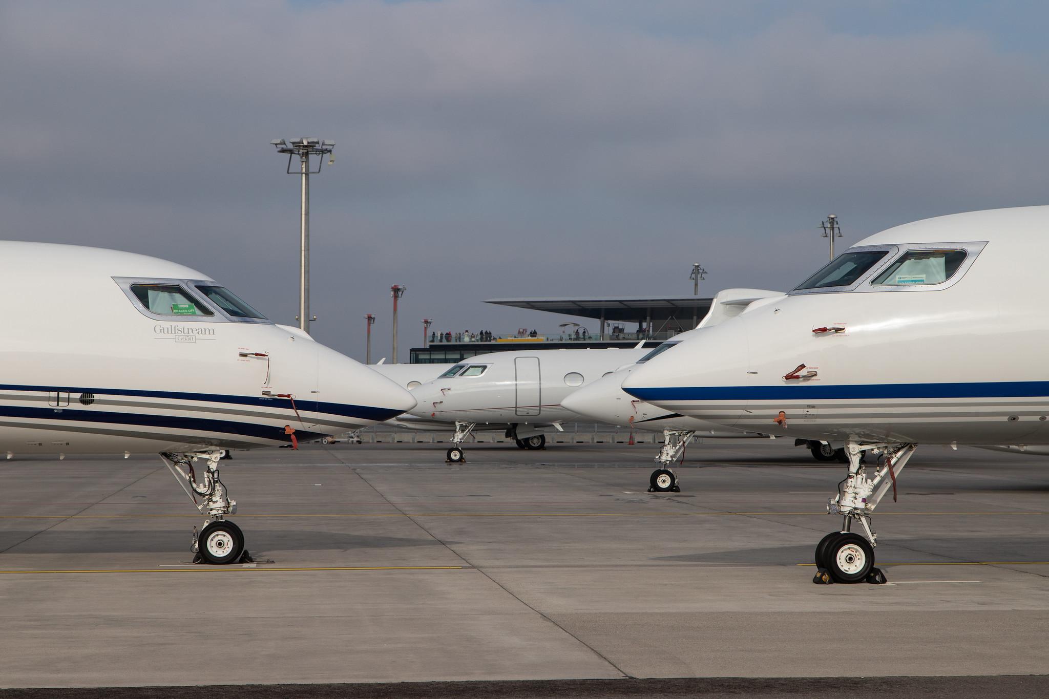Flughafen Zürich: Jet Aviation Flight Services (/ JAS) |  Gulfstream G650 GLF6 | N1777M | MSN 6094