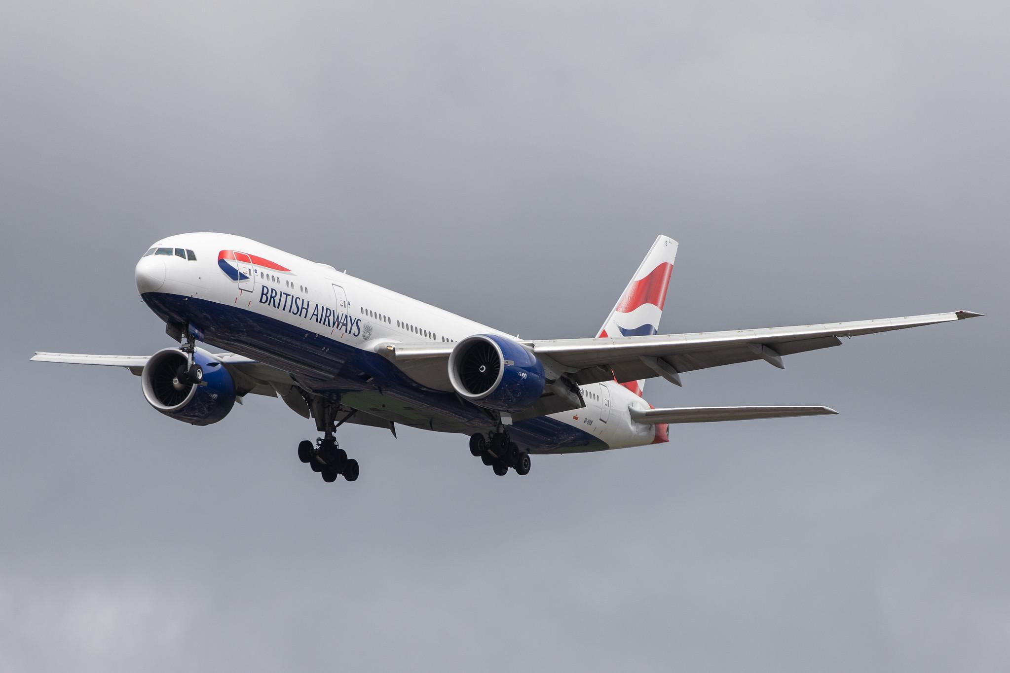 London Heathrow Airport: British Airways (BA / BAW) |  Boeing 777-236(ER) B772 | G-VIIS | MSN 29323