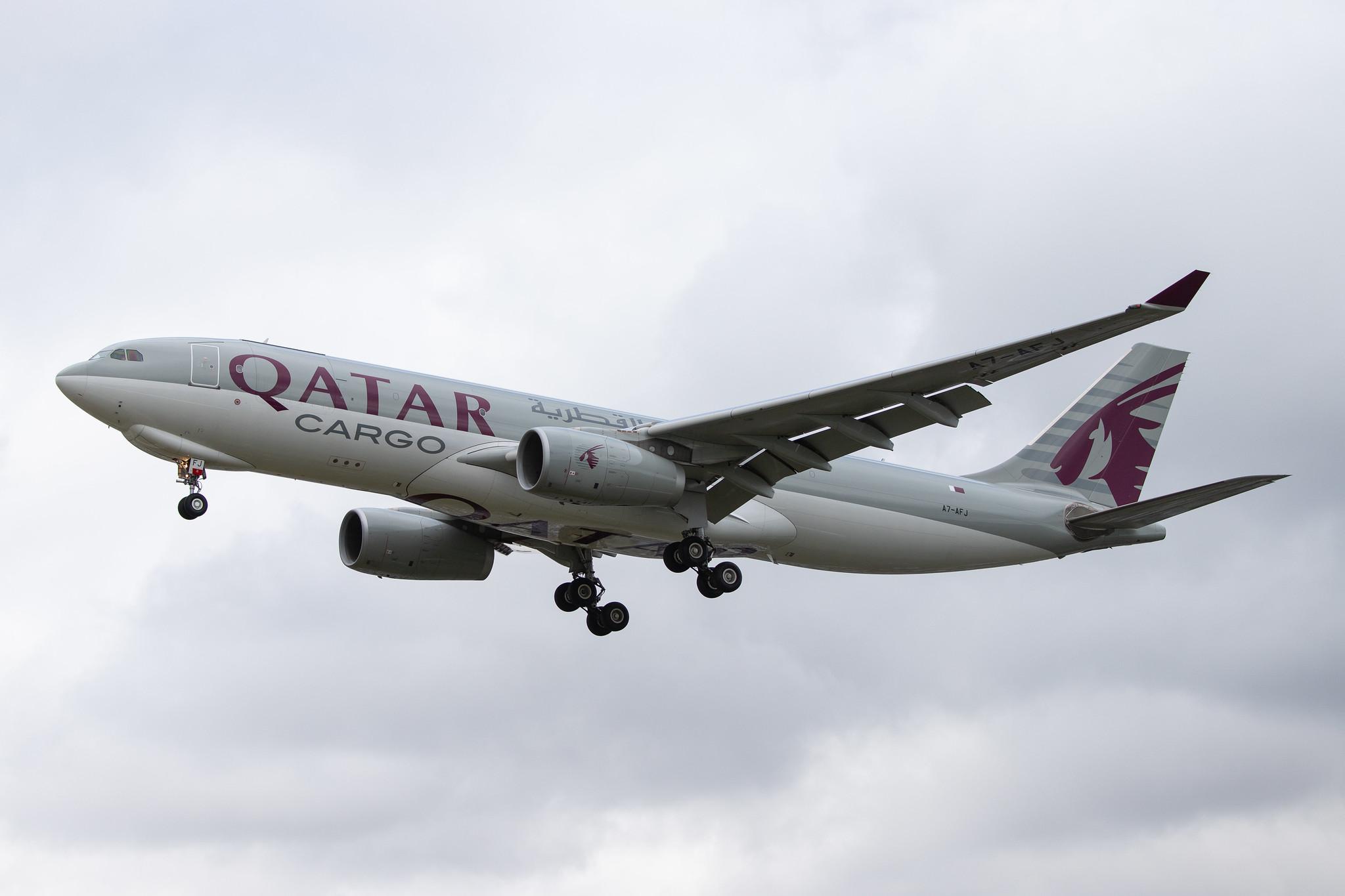 Qatar Cargo (QR / QTR) | Operator: Qatar Airways |  Airbus A330-243F A332 | A7-AFJ | MSN 1708