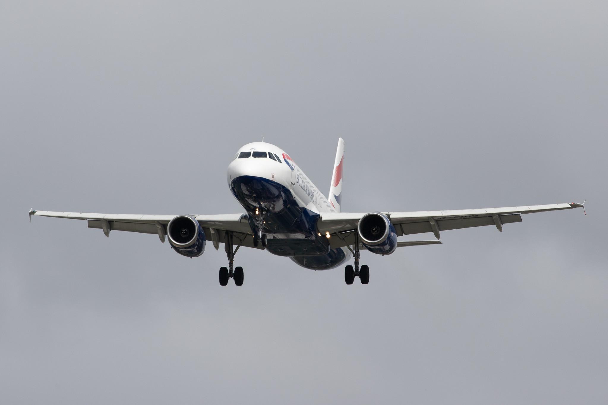 London Heathrow Airport: British Airways (BA / BAW) |  Airbus A320-232 A320 | G-EUYA | MSN 3697