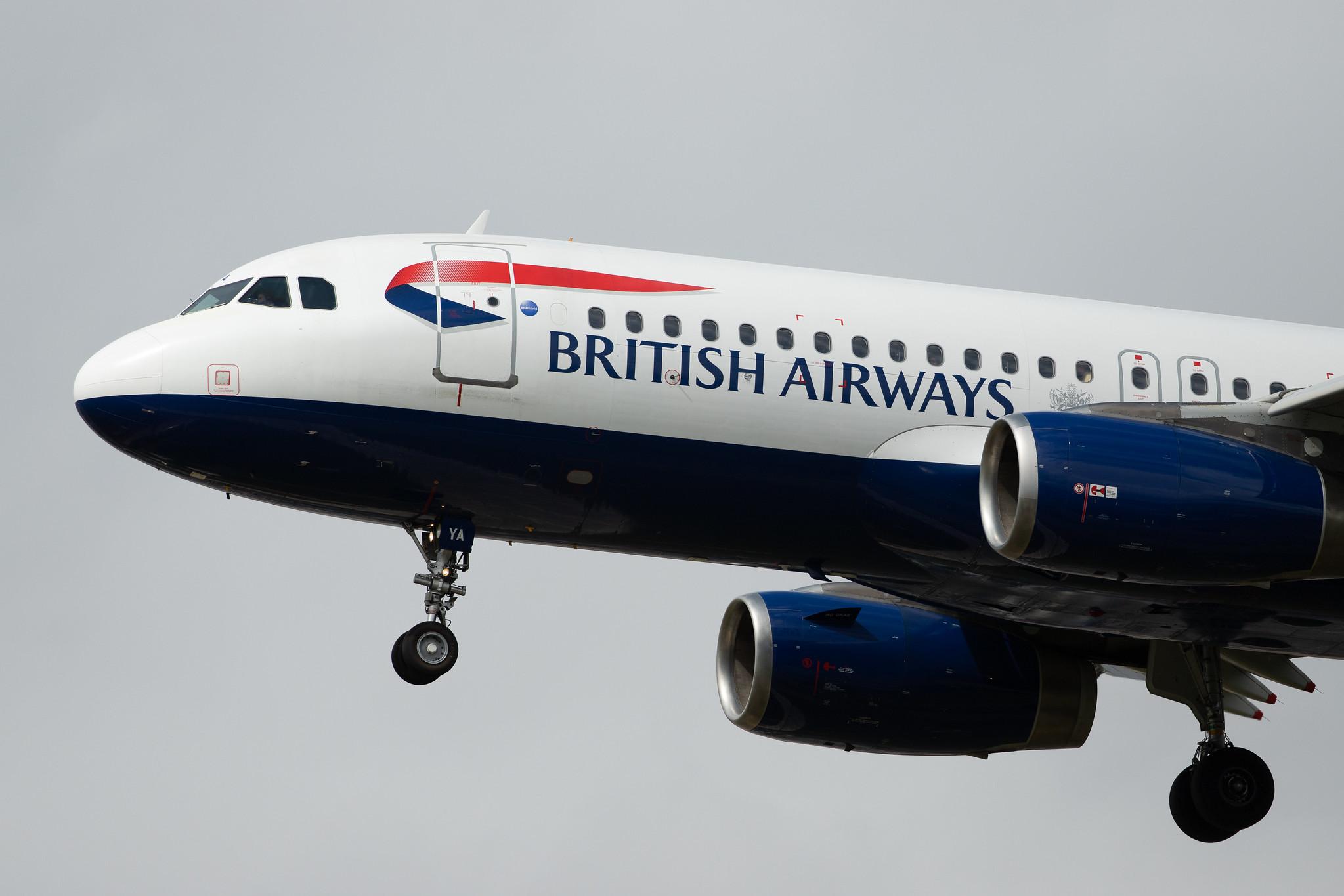 London Heathrow Airport: British Airways (BA / BAW) |  Airbus A320-232 A320 | G-EUYA | MSN 3697