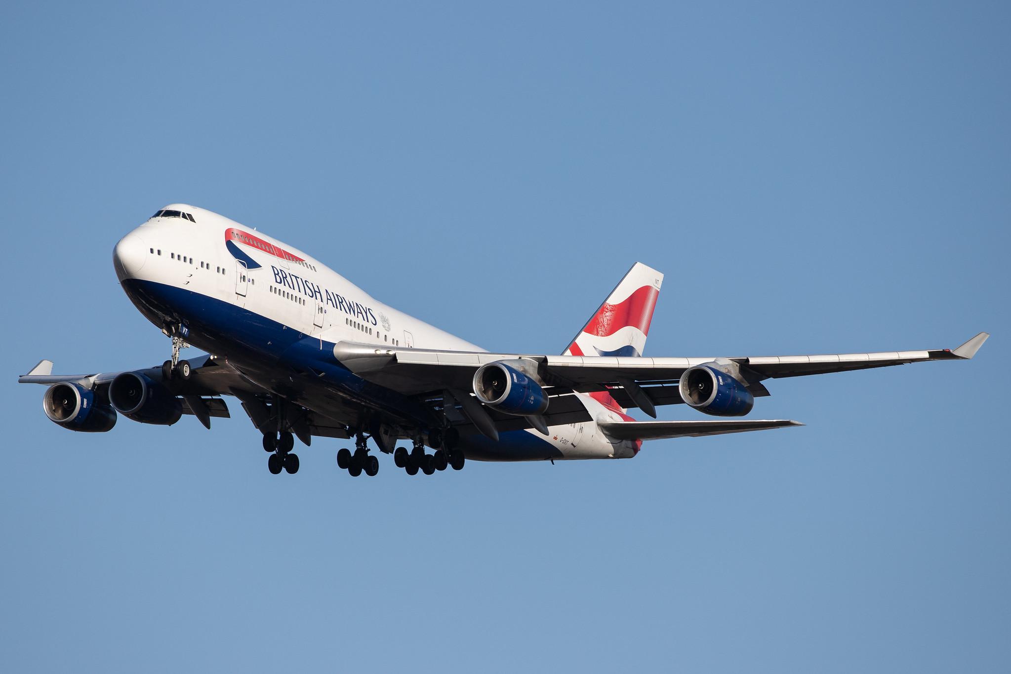 London Heathrow Airport: British Airways (BA / BAW) |  Boeing 747-436 B744 | G-CIVT | MSN 25821