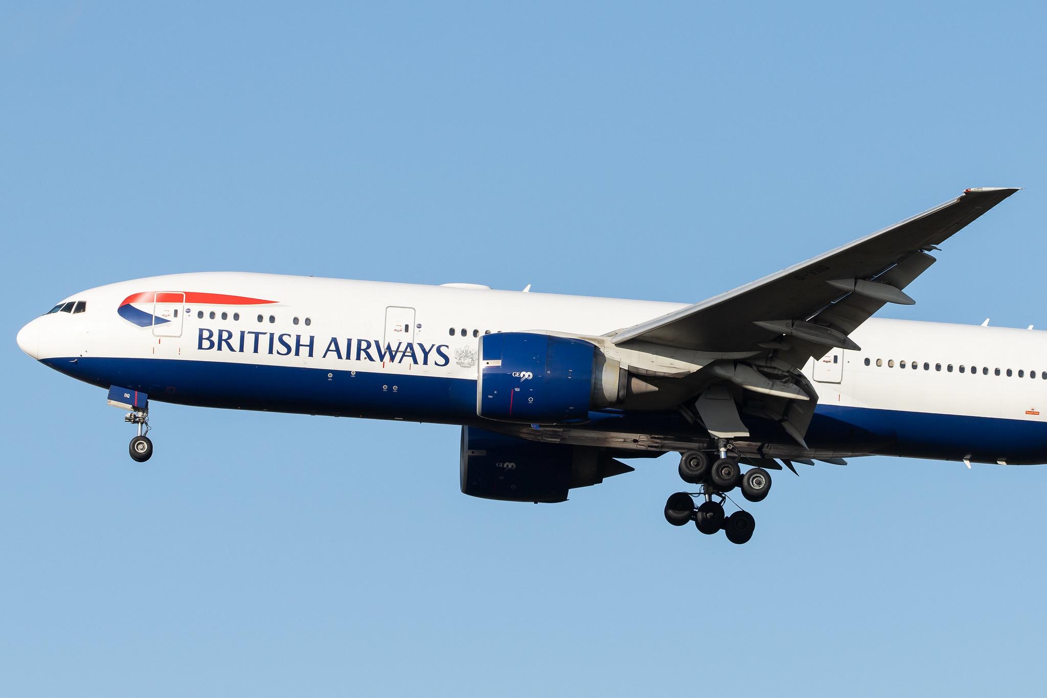 London Heathrow Airport: British Airways (BA / BAW) |  Boeing 777-236(ER) B772 | G-VIIG | MSN 27489