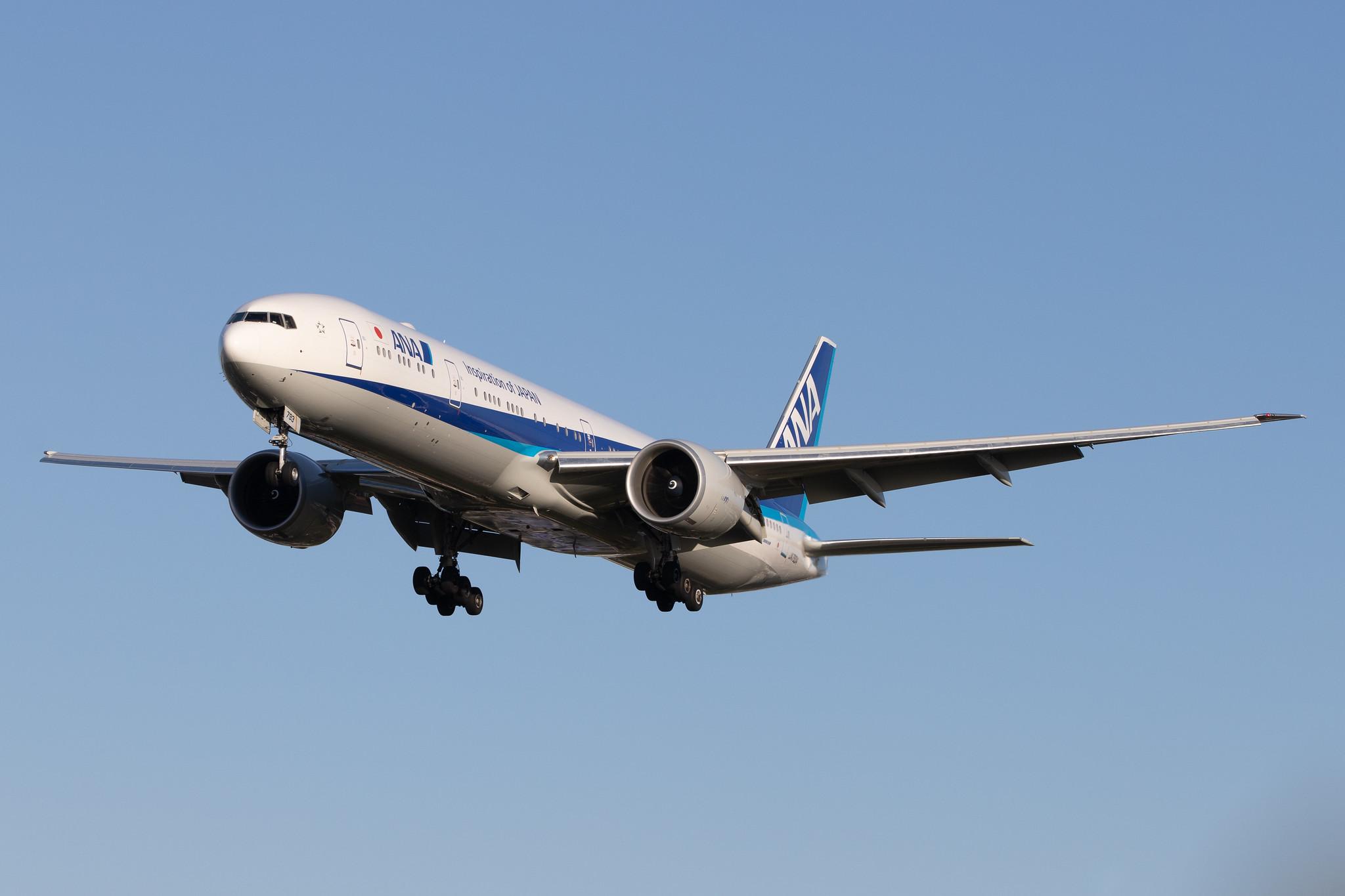 London Heathrow Airport: All Nippon Airways (NH / ANA) |  Boeing 777-381(ER) B77W | JA793A | MSN 61512