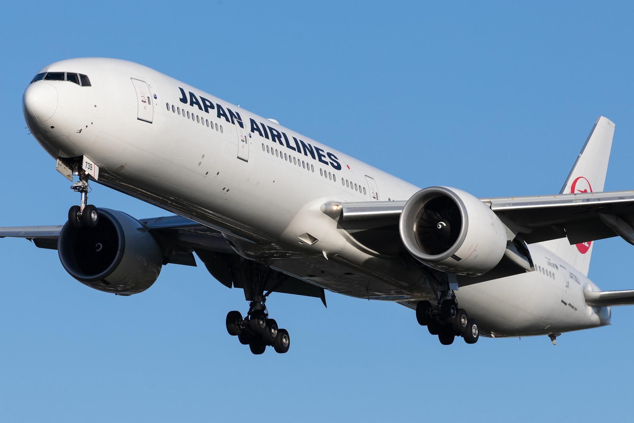 London Heathrow Airport: Japan Airlines (JL / JAL) |  Boeing 777-346(ER) B77W | JA739J | MSN 32437