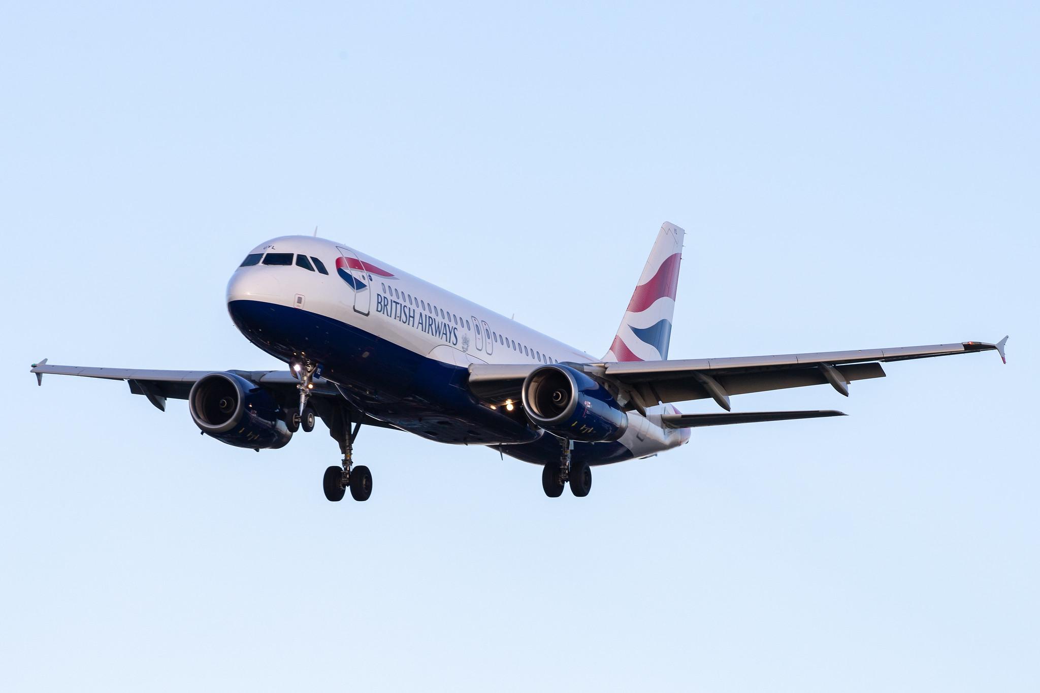 London Heathrow Airport: British Airways (BA / BAW) |  Airbus A320-232 A320 | G-EUYL | MSN 4725