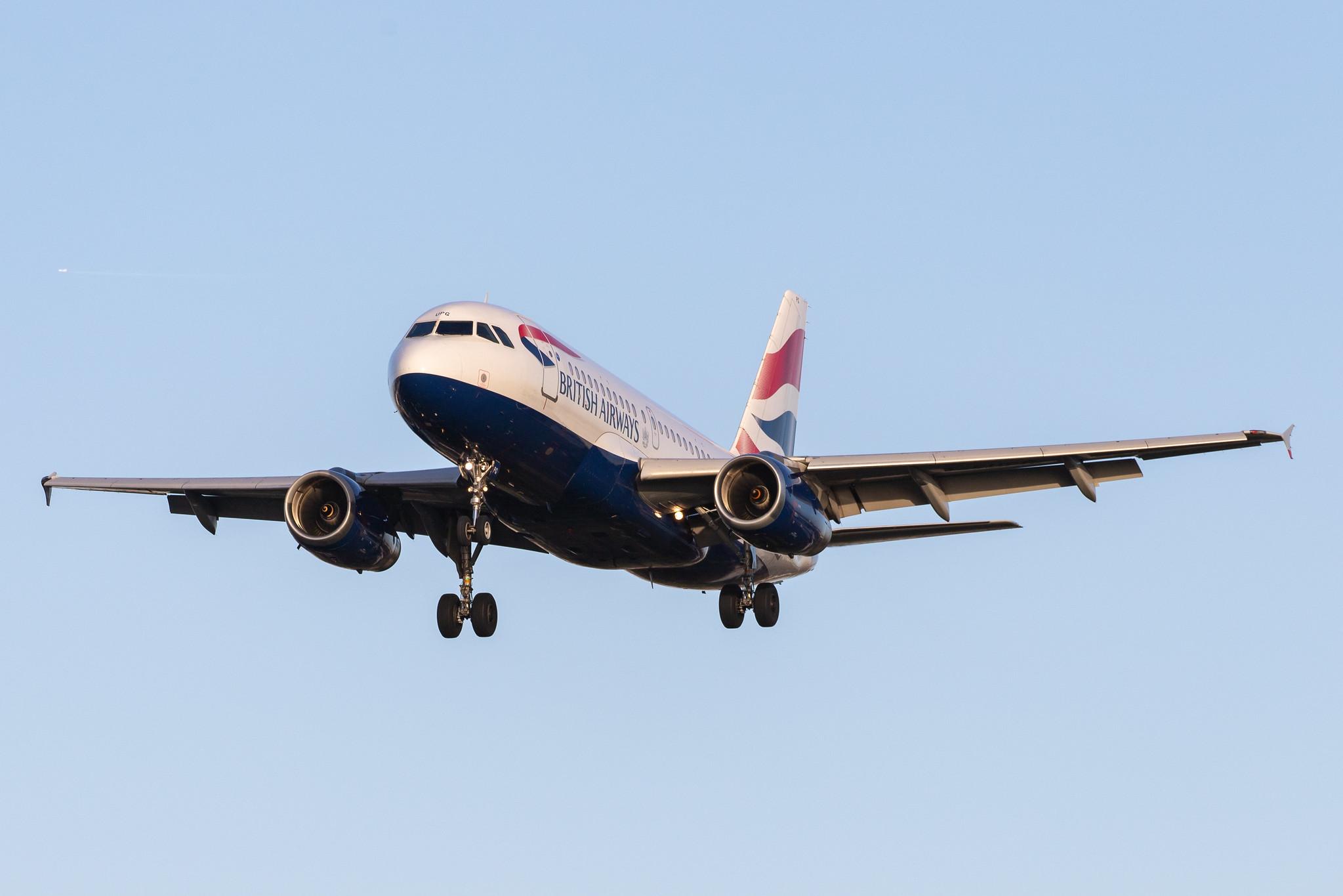London Heathrow Airport: British Airways (BA / BAW) |  Airbus A320-232 A320 | G-EUYN | MSN 4975