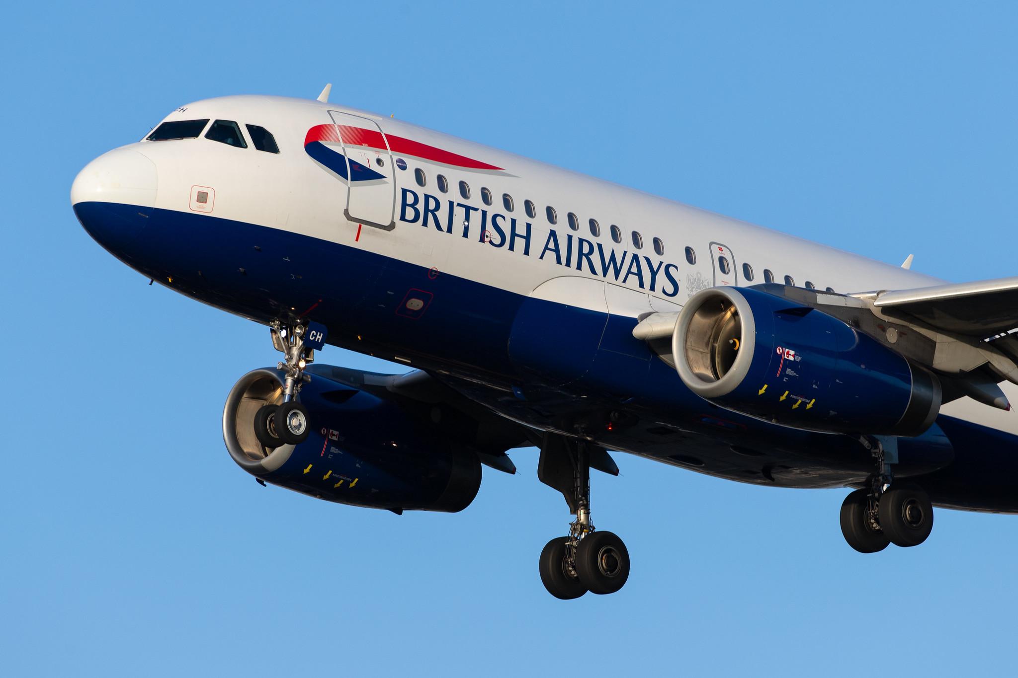 London Heathrow Airport: British Airways (BA / BAW) |  Airbus A319-131 A319 | G-DBCH | MSN 2697