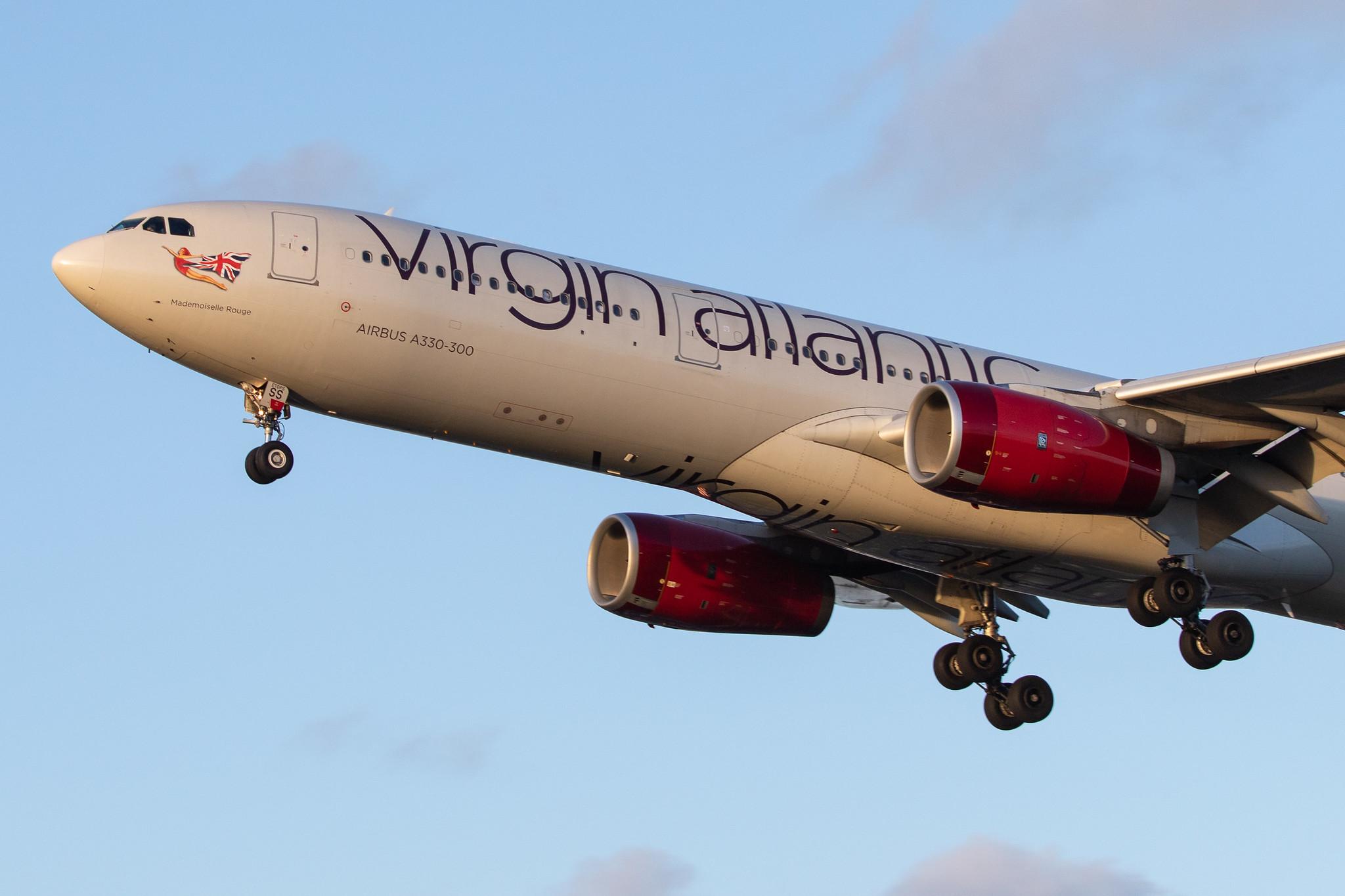 London Heathrow Airport: Virgin Atlantic (VS / VIR) |  Airbus A330-343 A333 | G-VKSS | MSN 1201