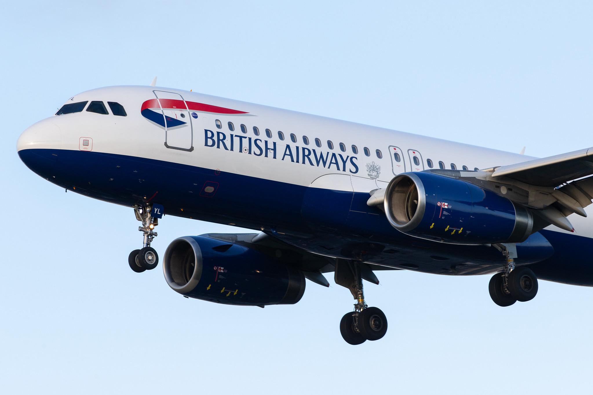 London Heathrow Airport: British Airways (BA / BAW) |  Airbus A320-232 A320 | G-EUYL | MSN 4725