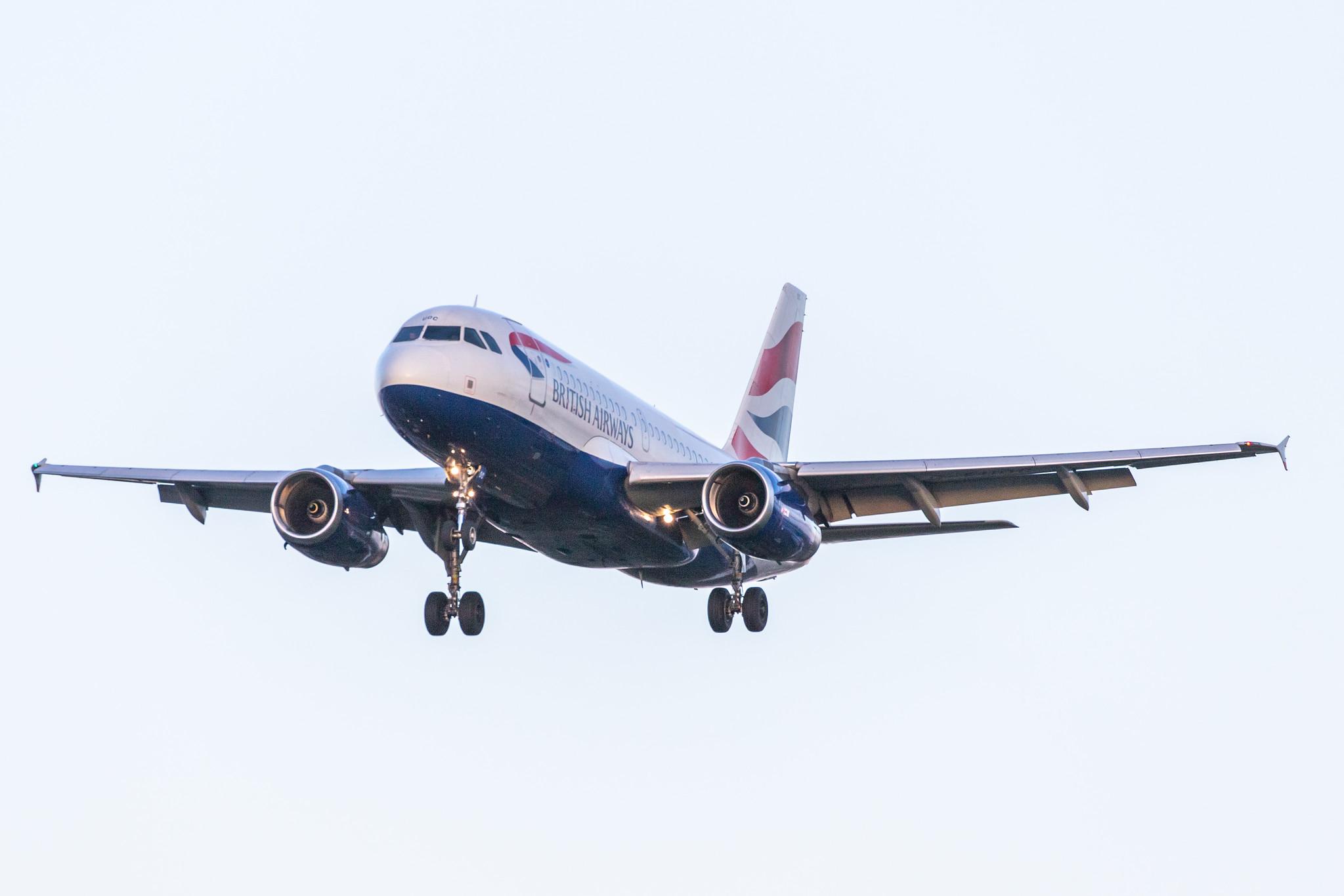 London Heathrow Airport: British Airways (BA / BAW) |  Airbus A319-131 A319 | G-EUOC | MSN 1537