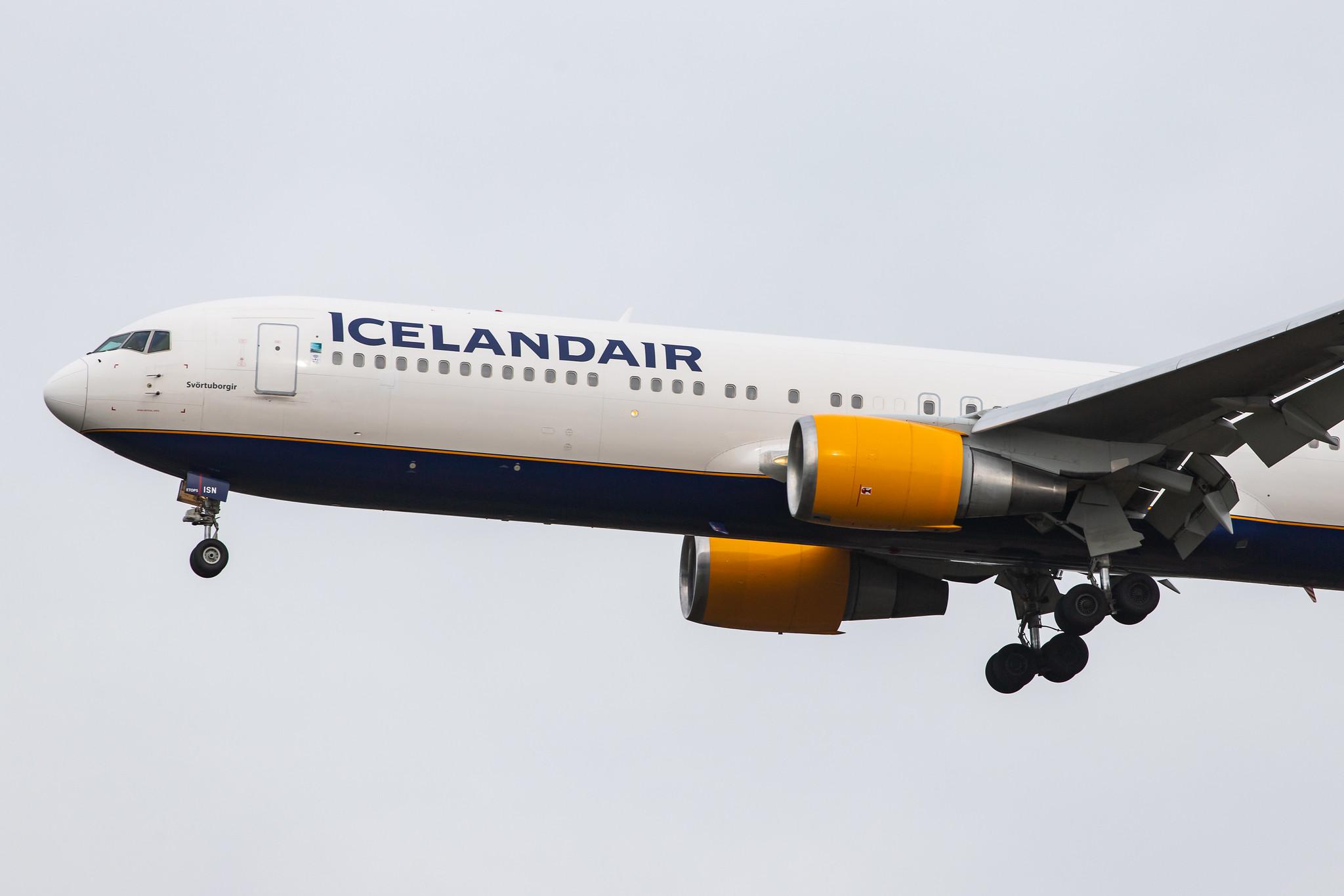 London Heathrow Airport: Icelandair (FI / ICE) |  Boeing 767-319(ER) B763 | TF-ISN | MSN 30586