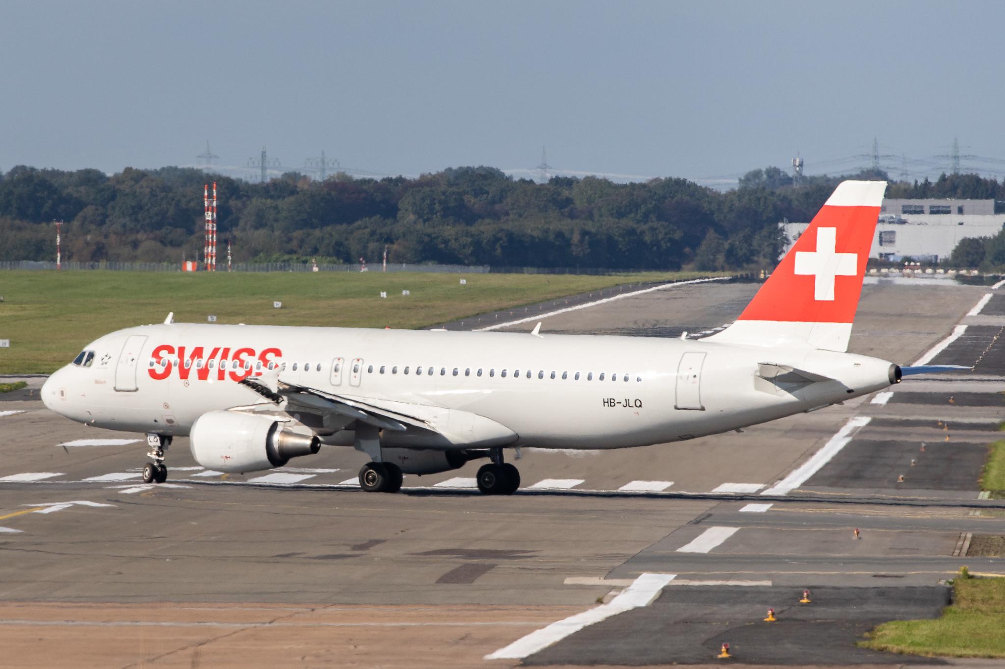 Hamburg Airport: Swiss (LX / SWR) |  Airbus A320-214 A320 | HB-JLQ | MSN 4673