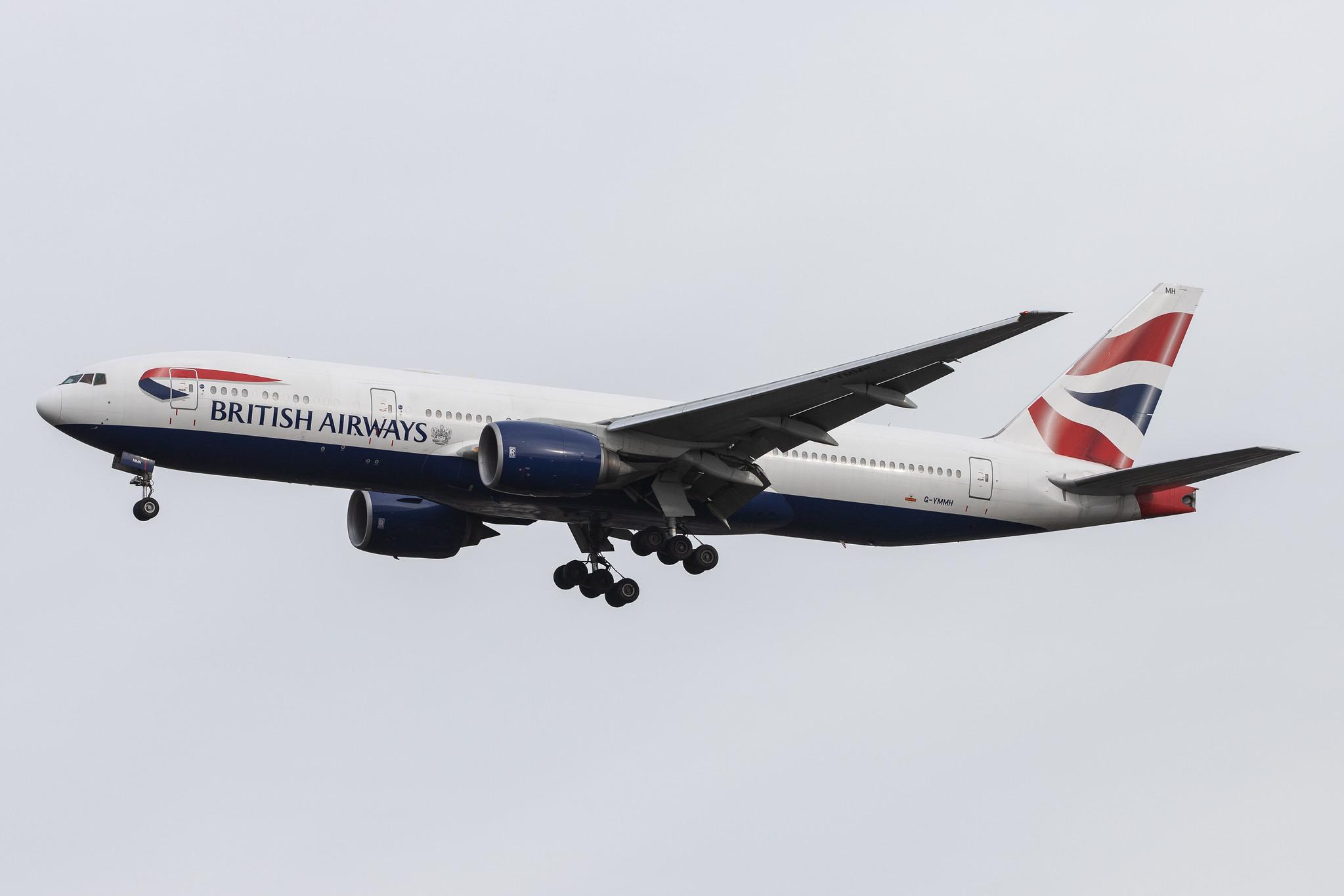 London Heathrow Airport: British Airways (BA / BAW) |  Boeing 777-236(ER) B772 | G-YMMH | MSN 30309