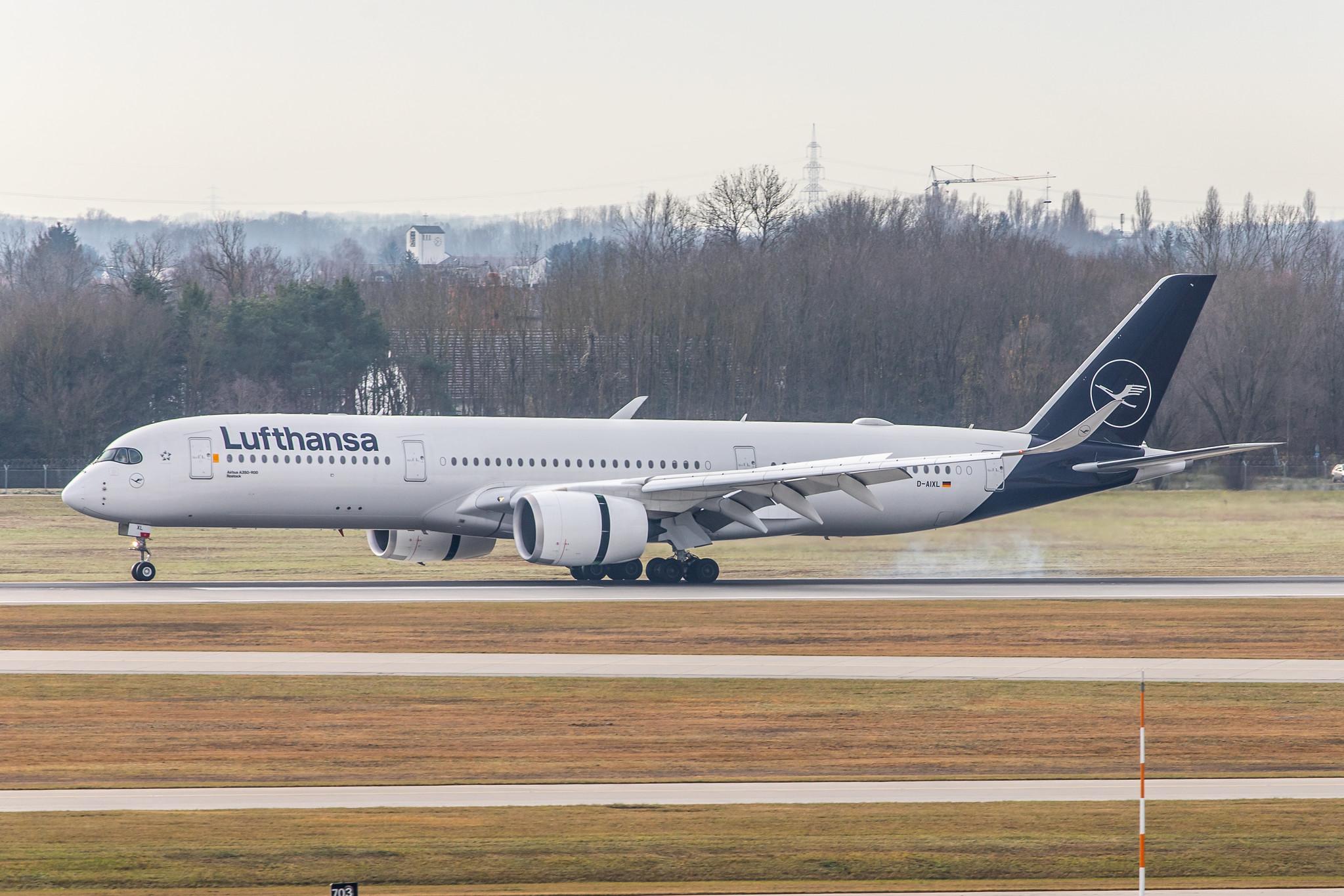 Munich Airport: Lufthansa (LH / DLH) |  Airbus A350-941 A359 | D-AIXL | MSN 255