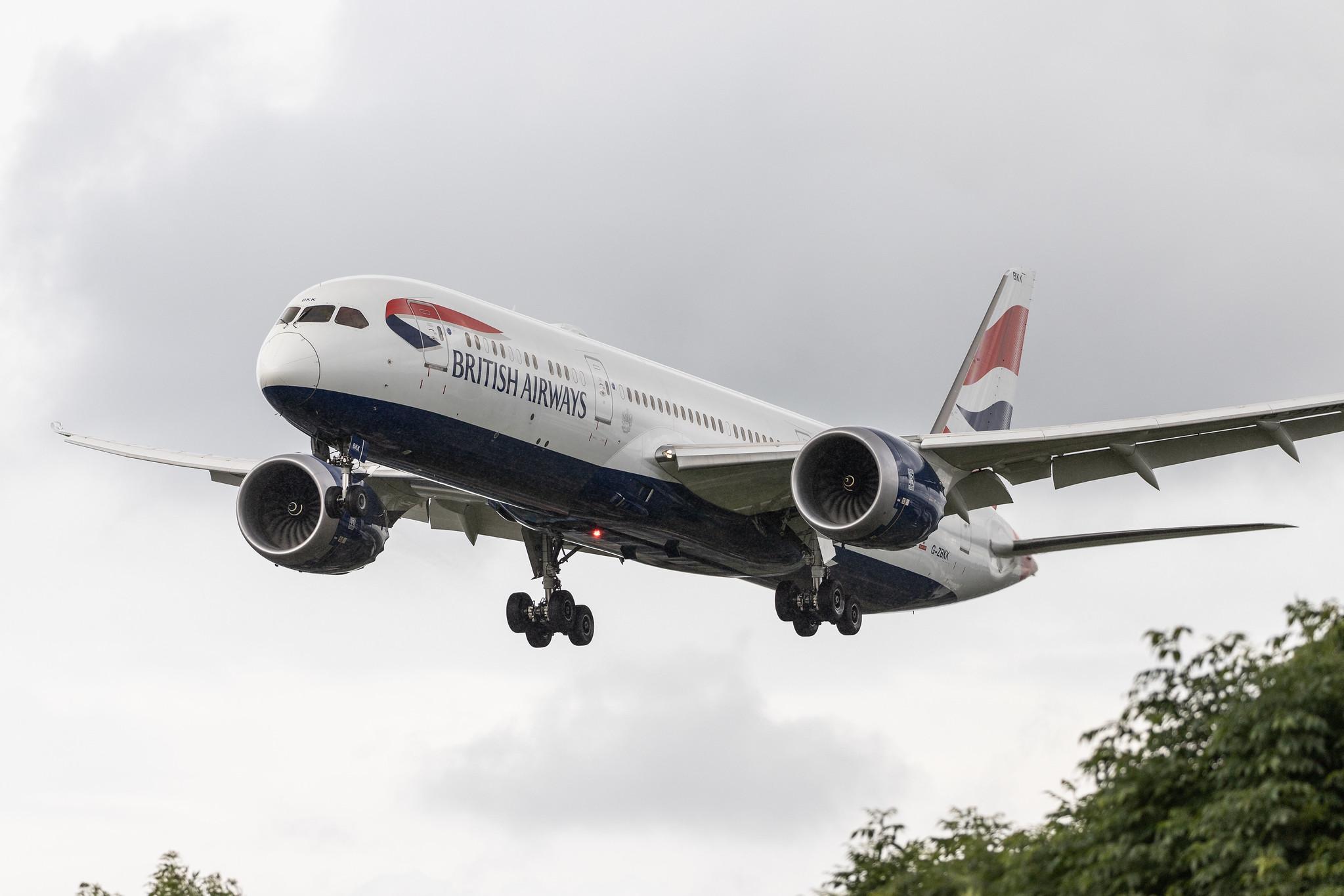 London Heathrow Airport: British Airways (BA / BAW) |  Boeing 787-9 Dreamliner B789 | G-ZBKK | MSN 38627