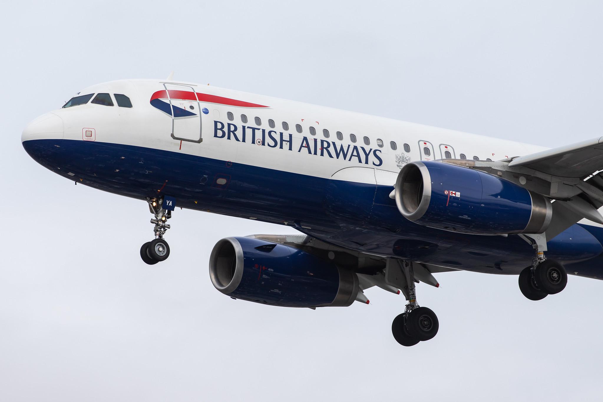 London Heathrow Airport: British Airways (BA / BAW) |  Airbus A320-232 A320 | G-EUYA | MSN 3697