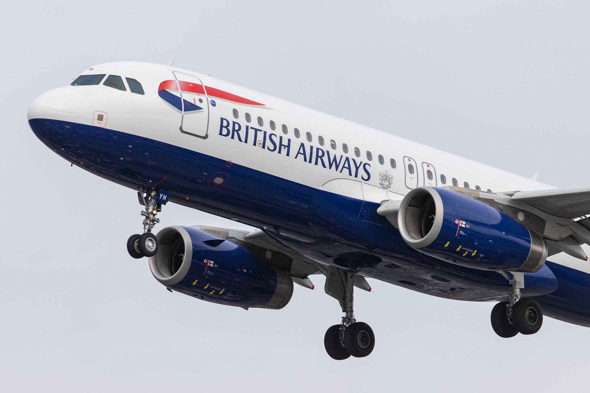 London Heathrow Airport: British Airways (BA / BAW) |  Airbus A320-232 A320 | G-EUYH | MSN 4265