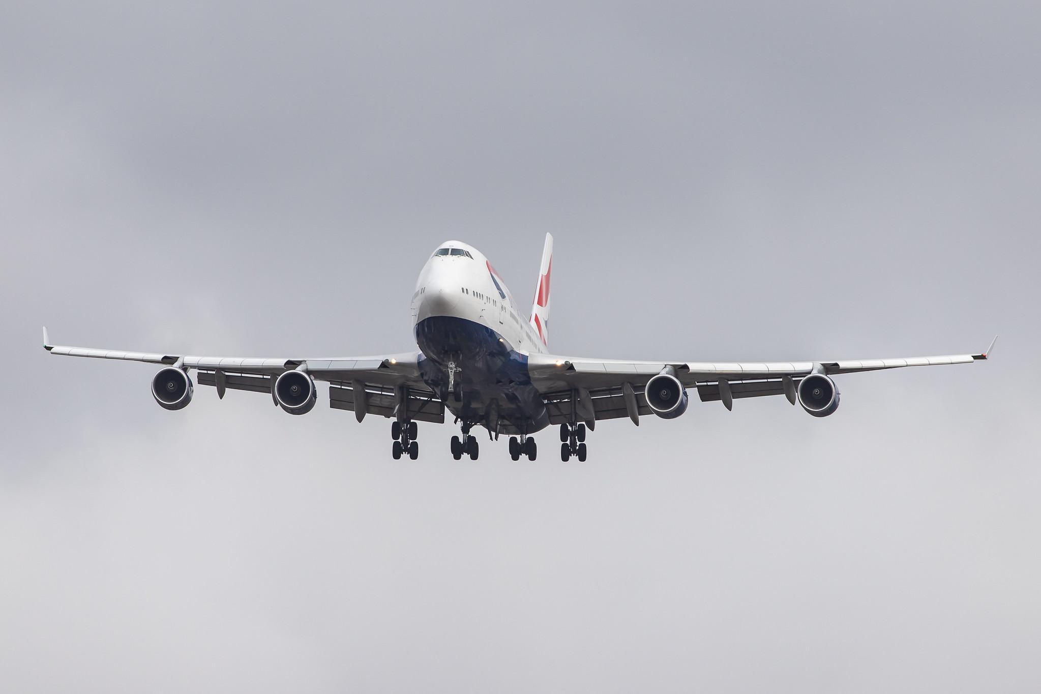 London Heathrow Airport: British Airways (BA / BAW) |  Boeing 747-436 B744 | G-CIVO | MSN 28849