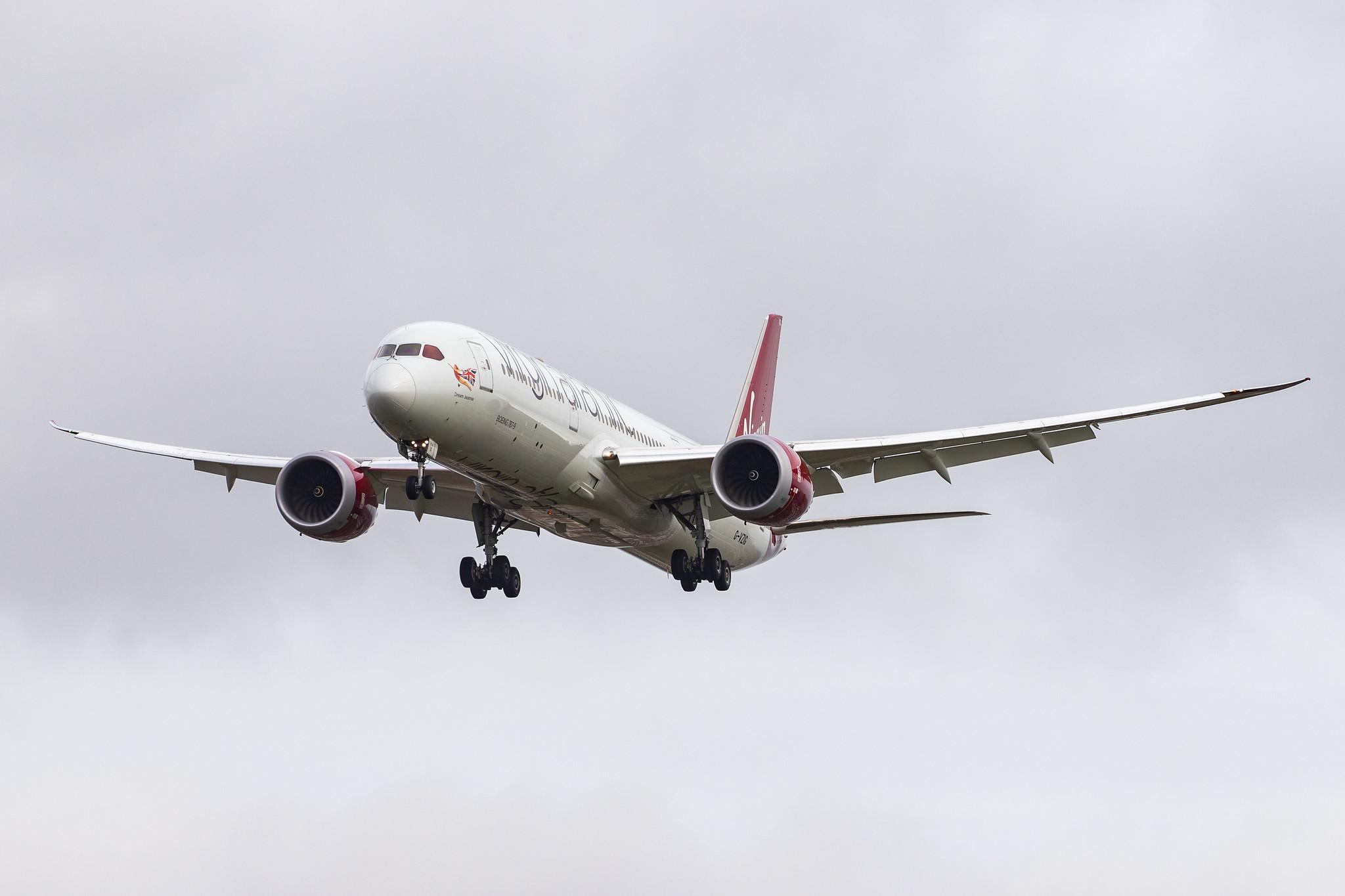 London Heathrow Airport: Virgin Atlantic (VS / VIR) |  Boeing 787-9 Dreamliner B789 | G-VZIG | MSN 37969