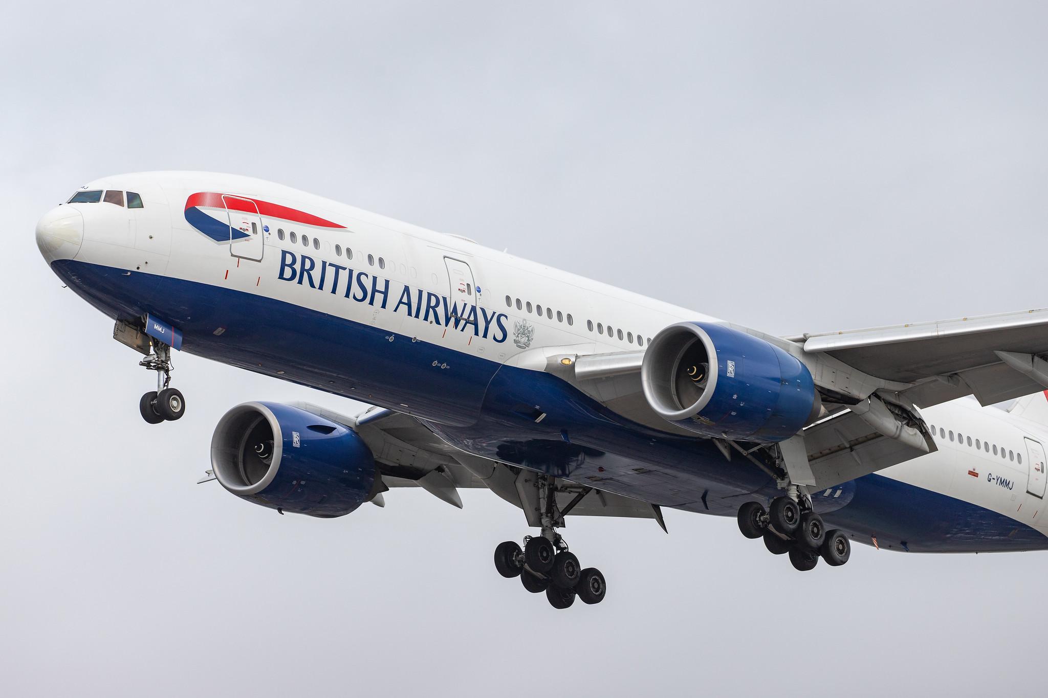London Heathrow Airport: British Airways (BA / BAW) |  Boeing 777-236(ER) B772 | G-YMMJ | MSN 30311
