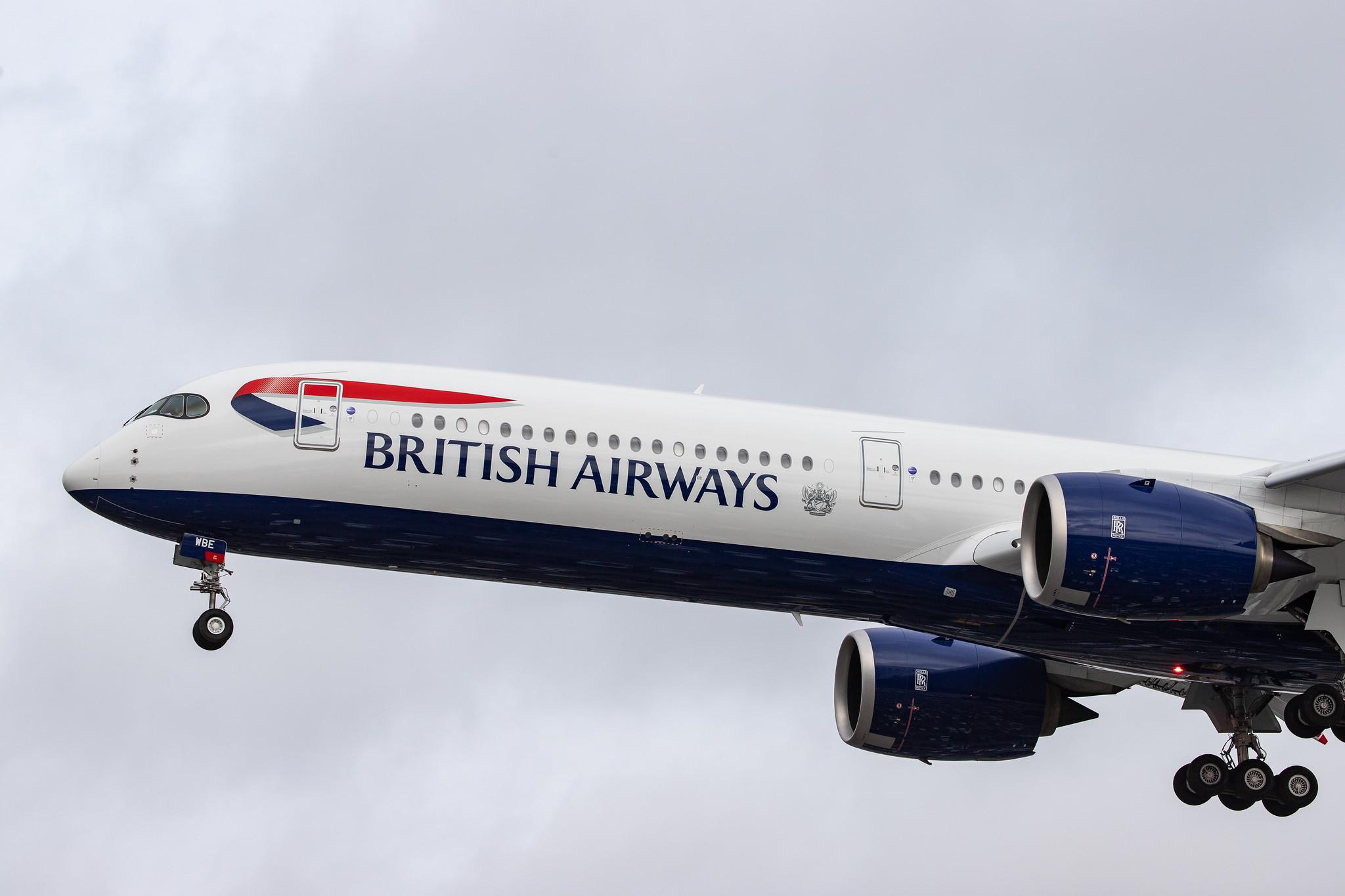 London Heathrow Airport: British Airways (BA / BAW) |  Airbus A350-1041 A35K | G-XWBE | MSN 386