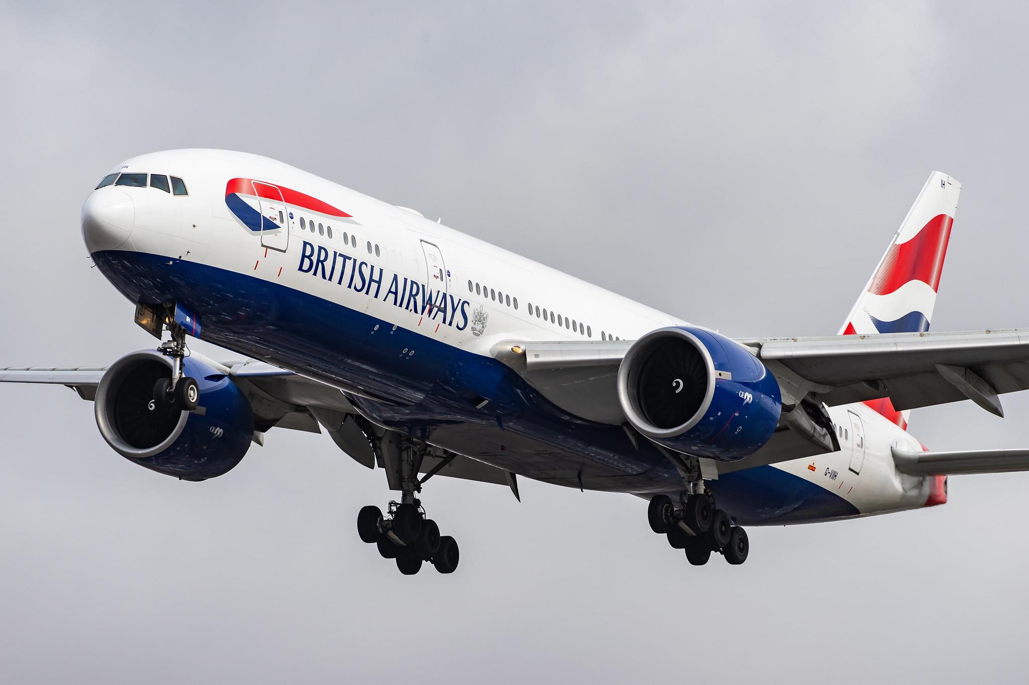 London Heathrow Airport: British Airways (BA / BAW) |  Boeing 777-236(ER) B772 | G-VIIH | MSN 27490