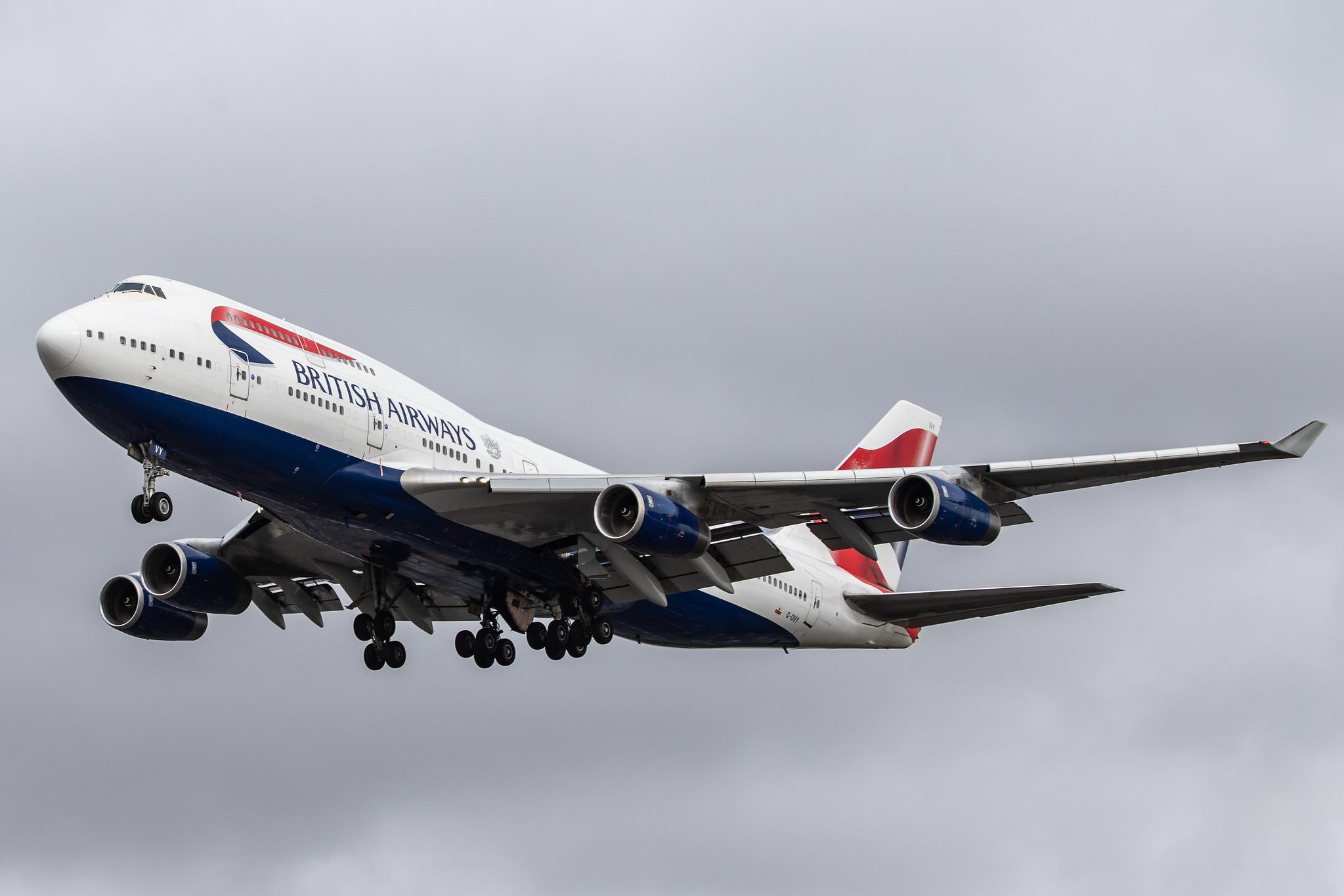 London Heathrow Airport: British Airways (BA / BAW) |  Boeing 747-436 B744 | G-CIVY | MSN 28853