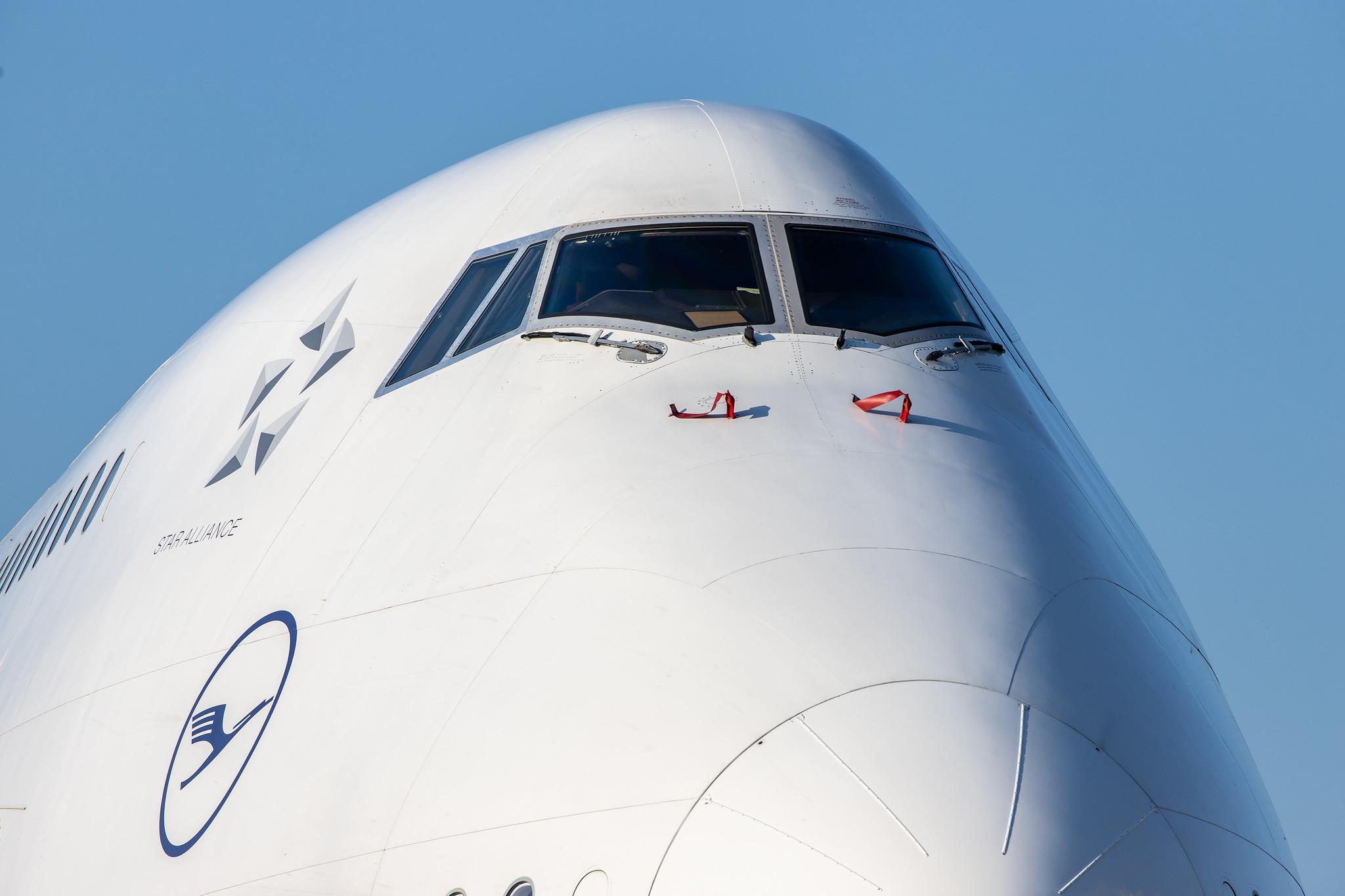 Hamburg Airport: Lufthansa (LH / DLH) |  Boeing 747-830 B748 | D-ABYI | MSN 37833