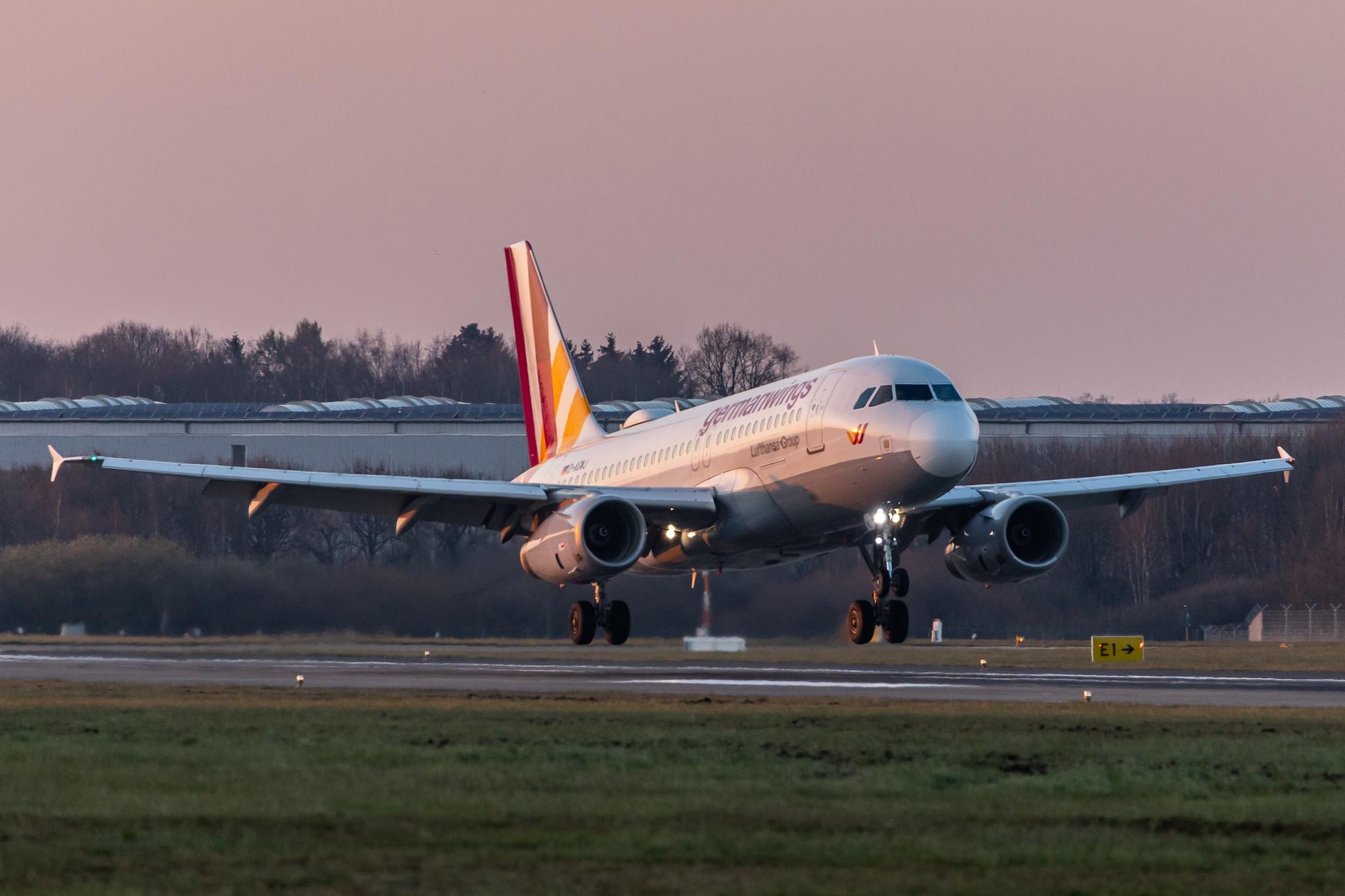Hamburg Airport: Eurowings (EW / EWG) |  Airbus A319-132 A319 | D-AGWJ | MSN 3375