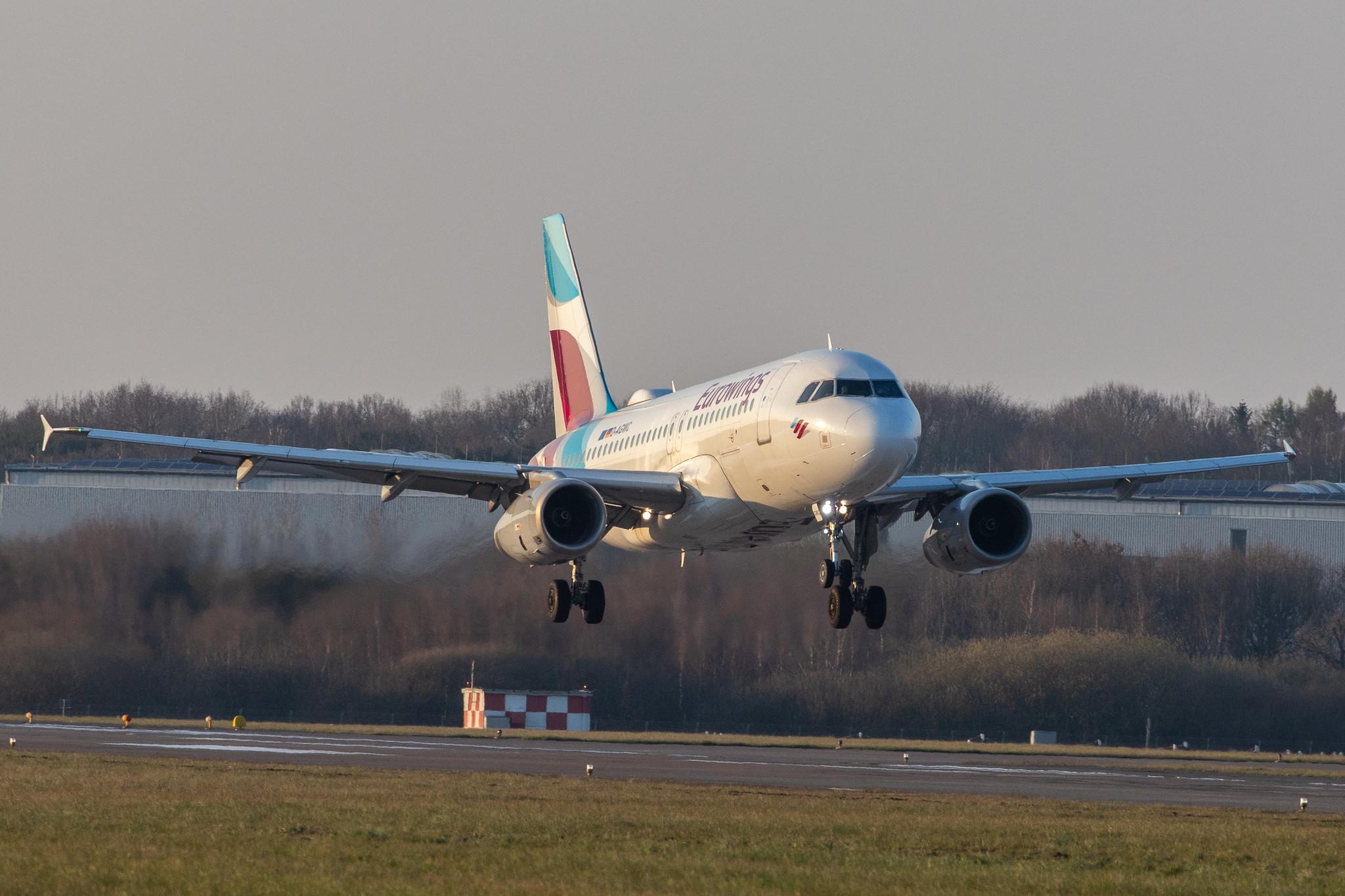 Hamburg Airport: Eurowings (EW / EWG) |  Airbus A319-132 A319 | D-AGWC | MSN 2976