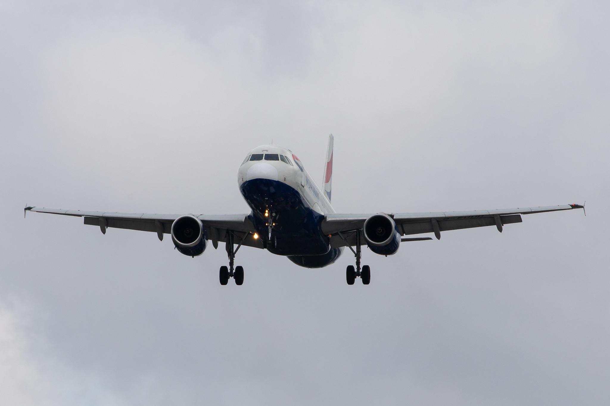 London Heathrow Airport: British Airways (BA / BAW) |  Airbus A320-232 A320 | G-EUUD | MSN 1760