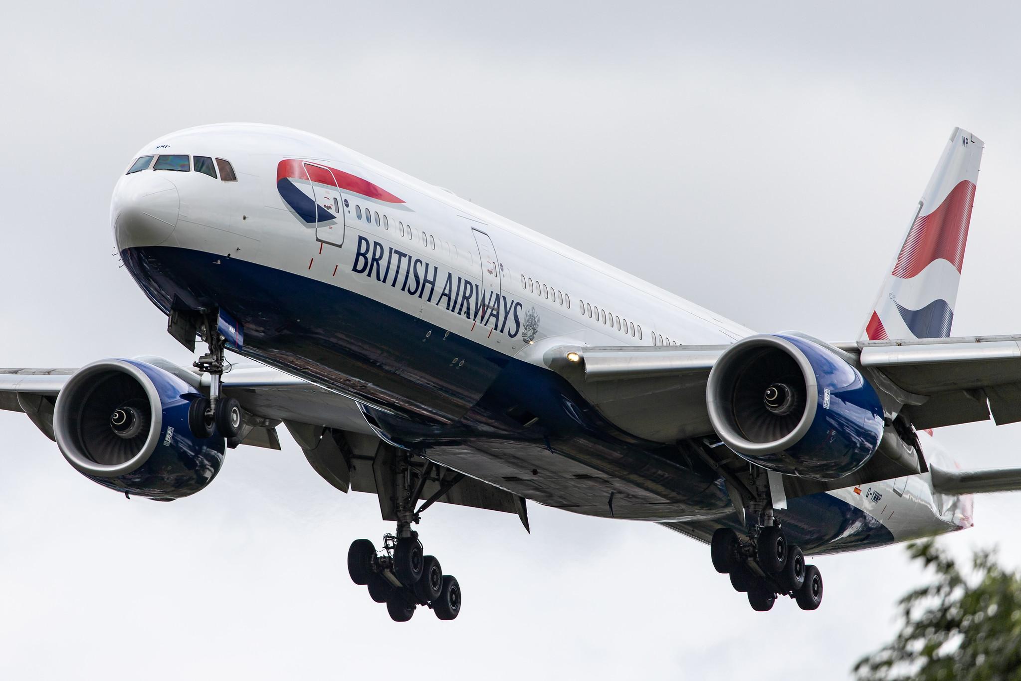 London Heathrow Airport: British Airways (BA / BAW) |  Boeing 777-236(ER) B772 | G-YMMP | MSN 30315