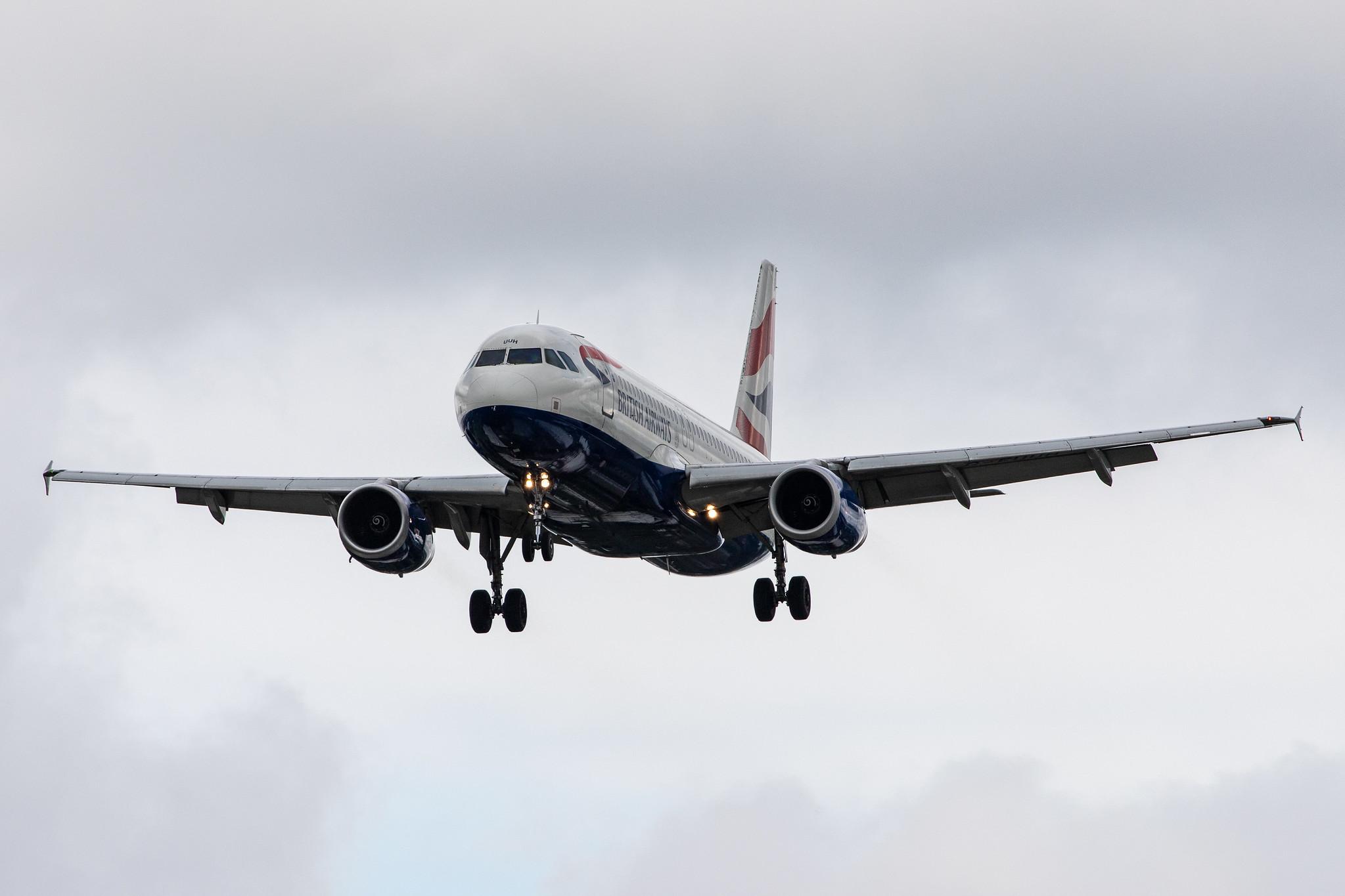 London Heathrow Airport: British Airways (BA / BAW) |  Airbus A320-232 A320 | G-EUUH | MSN 1665