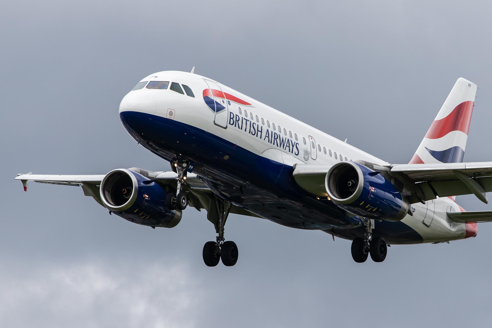 London Heathrow Airport: British Airways (BA / BAW) |  Airbus A319-131 A319 | G-EUPP | MSN 1295