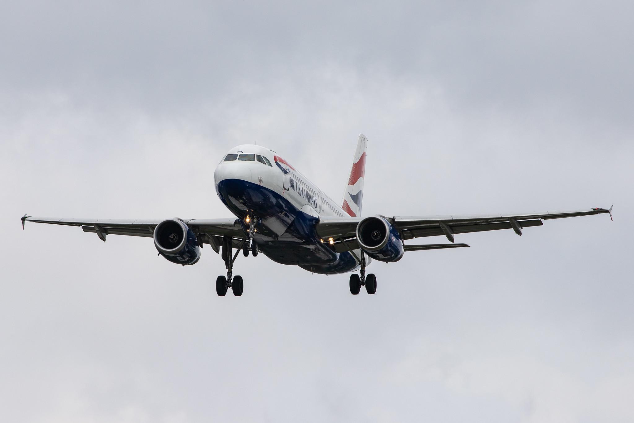 London Heathrow Airport: British Airways (BA / BAW) |  Airbus A319-131 A319 | G-EUPN | MSN 1261