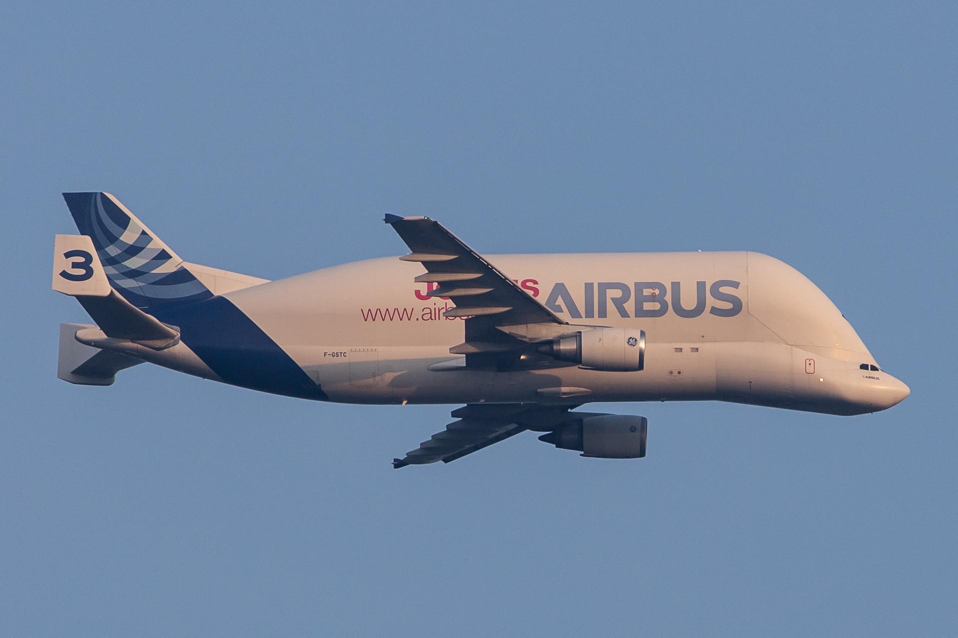 Hamburg Airport: Airbus Transport International (4Y / BGA) |  Airbus A300-608ST Beluga A3ST | F-GSTC | MSN 765