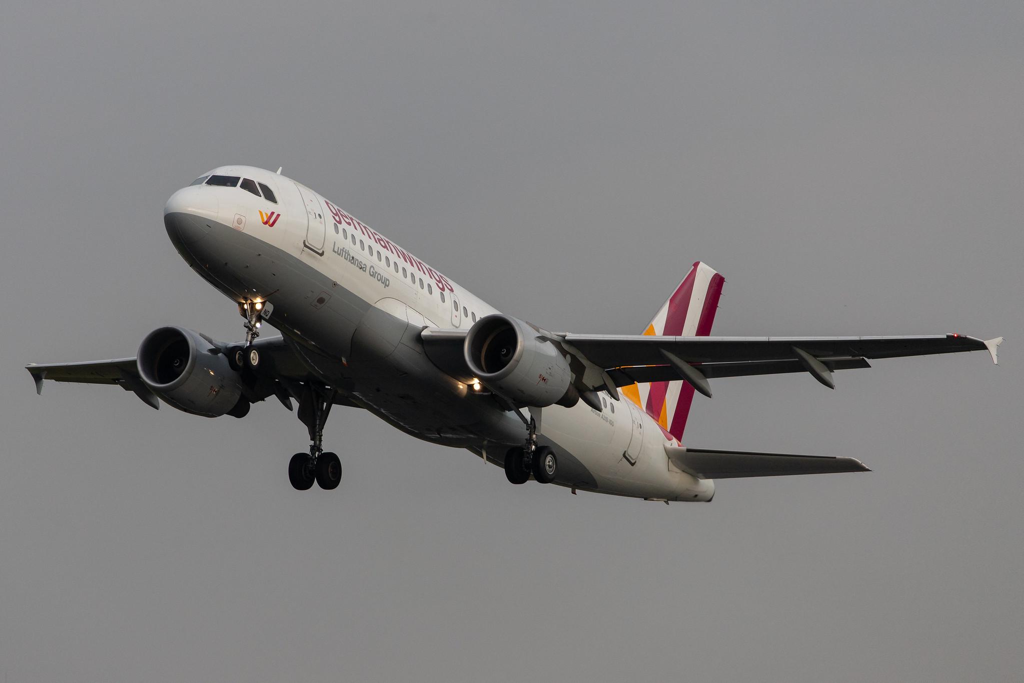 Hamburg Airport: Eurowings (EW / EWG) | Operator: Germanwings |  Airbus A319-112 A319 | D-AKNQ | MSN 1170