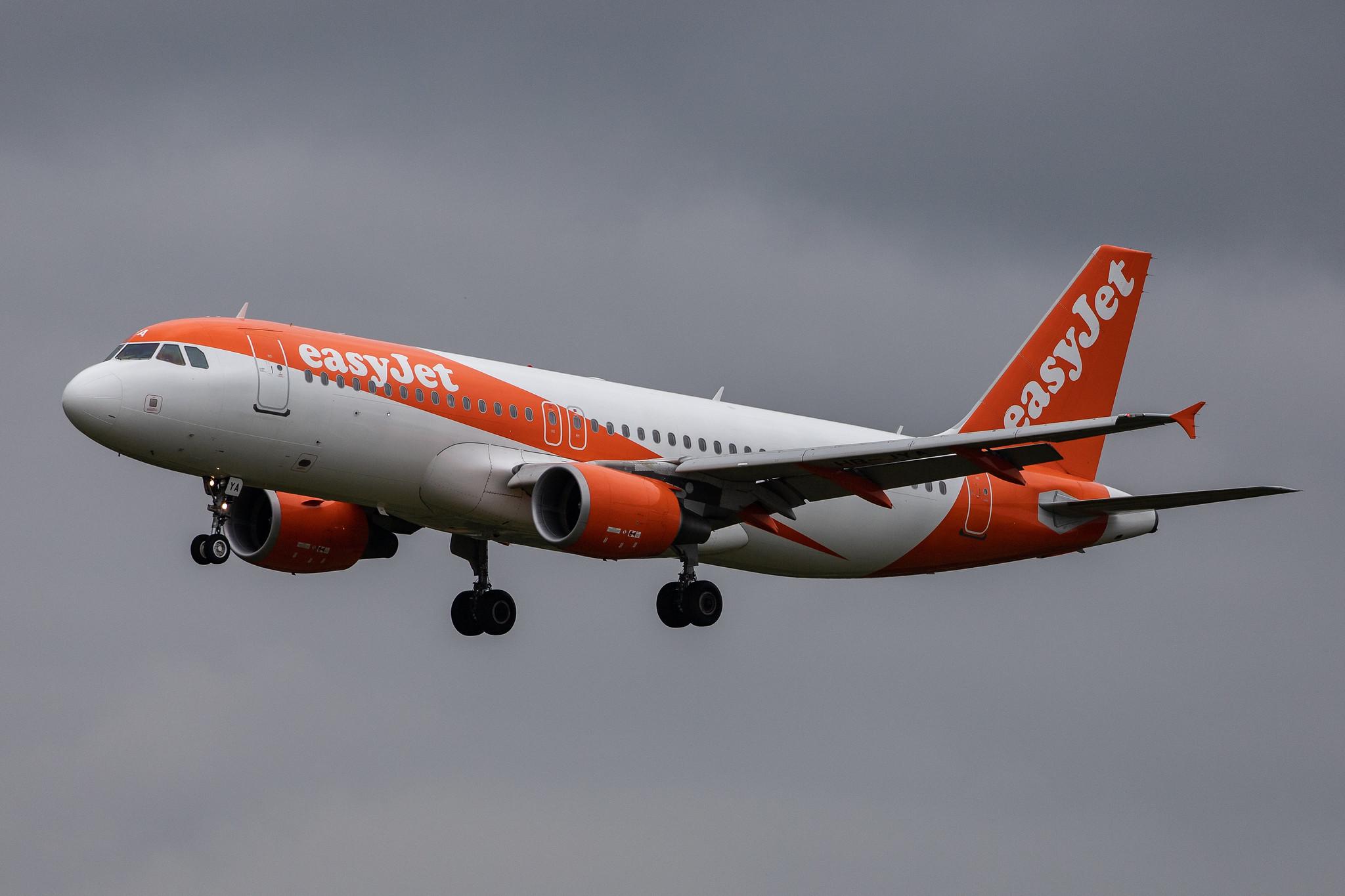 Hamburg Airport: easyJet (U2 / EZY) | Operator: easyJet Switzerland |  Airbus A320-214 A320 | HB-JYA | MSN 4250