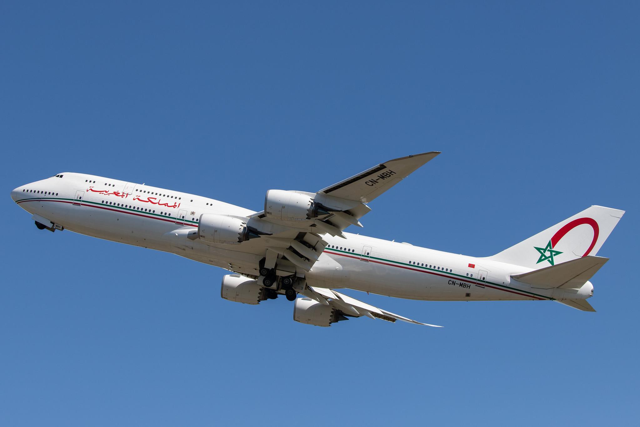 Hamburg Airport: Royal Moroccan Air Force |  Boeing 747-8Z5(BBJ) B748 | CN-MBH | MSN 37500