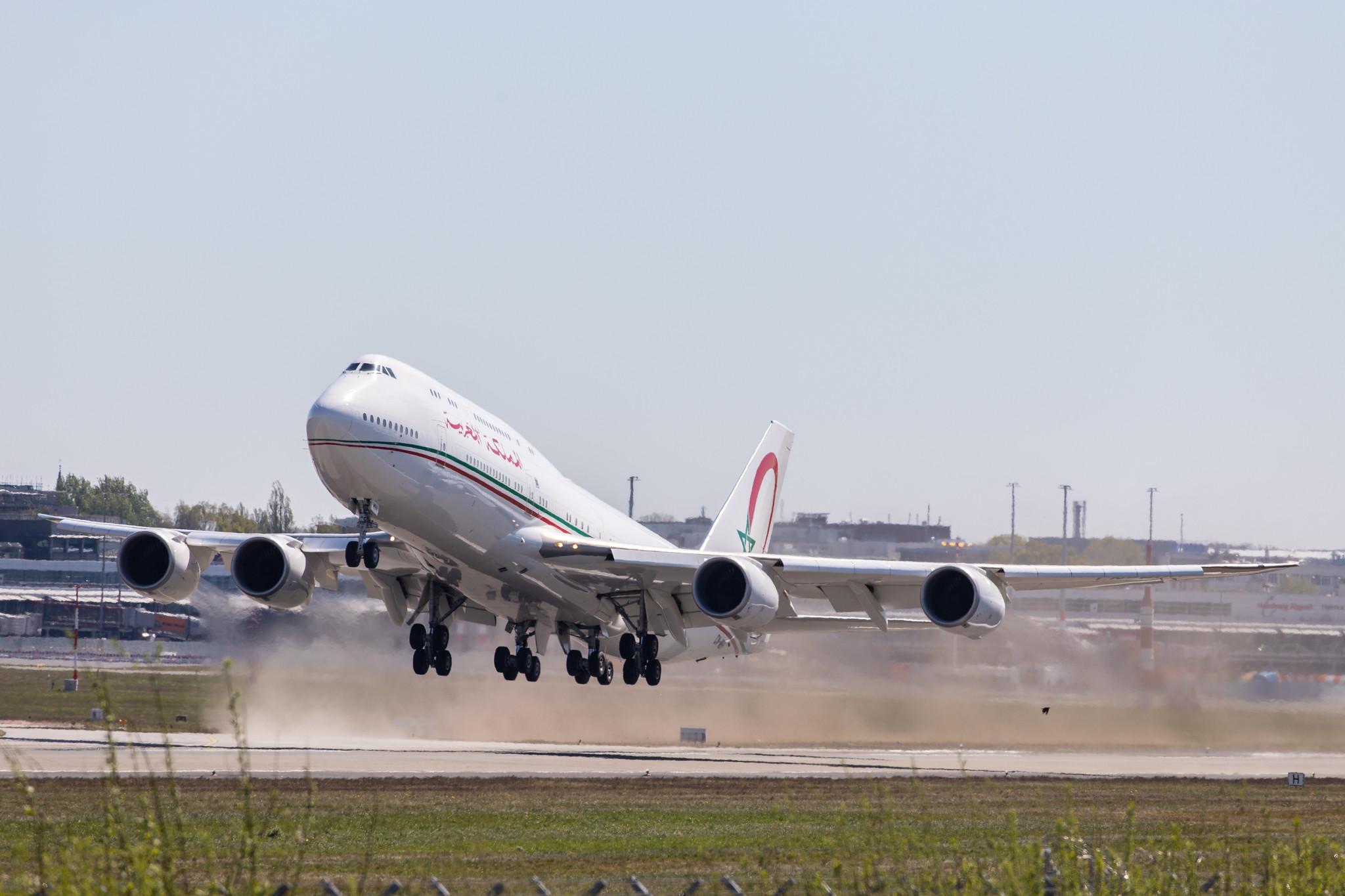 Hamburg Airport: Royal Moroccan Air Force |  Boeing 747-8Z5(BBJ) B748 | CN-MBH | MSN 37500