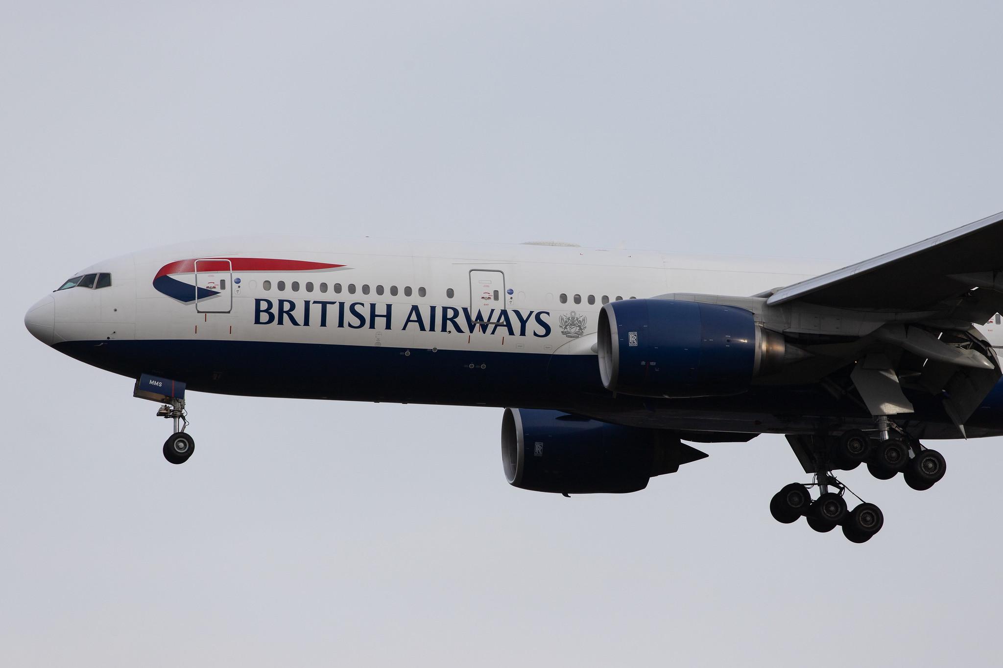 London Heathrow Airport: British Airways (BA / BAW) |  Boeing 777-236(ER) B772 | G-YMMS | MSN 36517