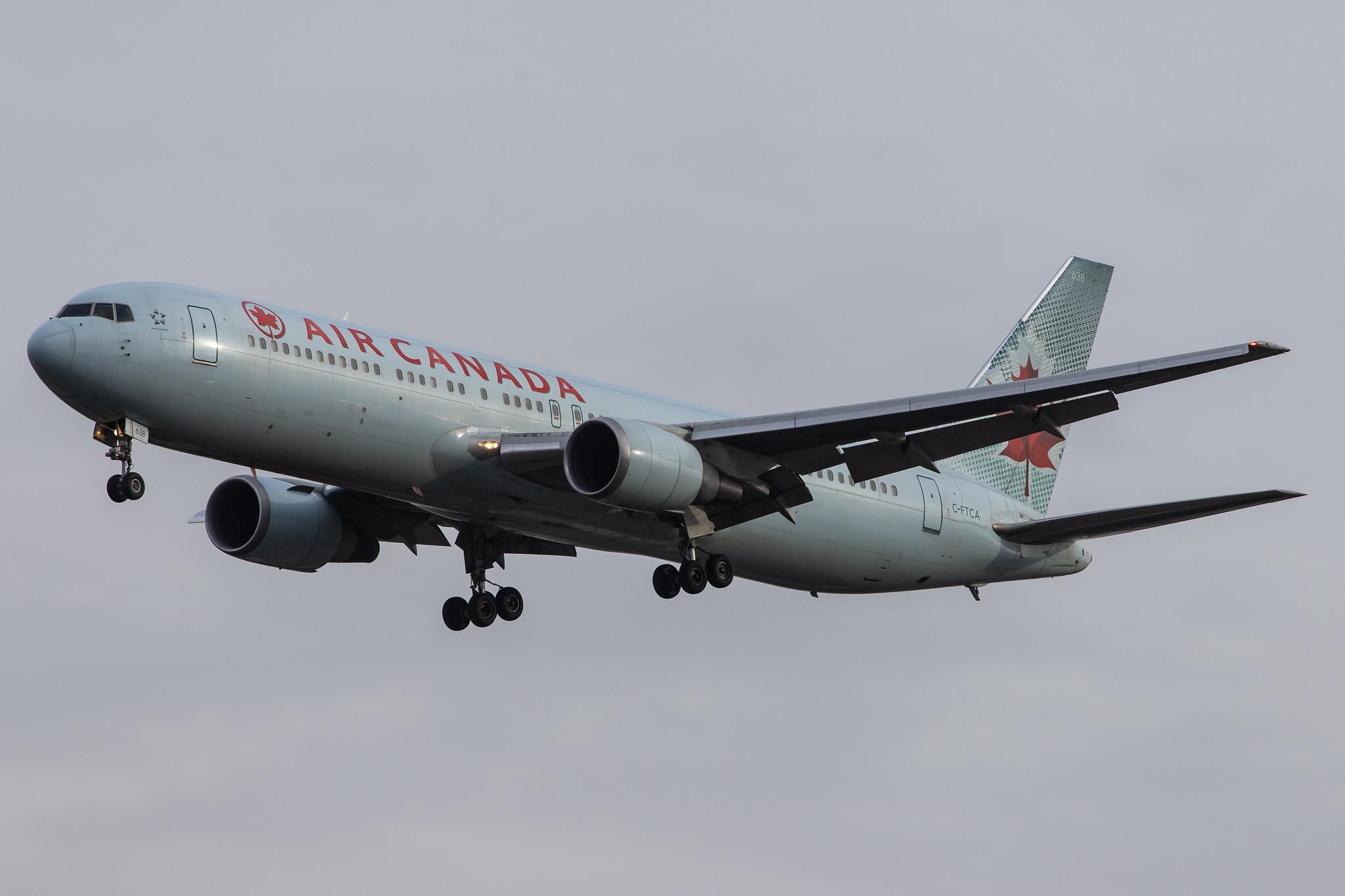 London Heathrow Airport: Air Canada (AC / ACA) |  Boeing 767-375(ER) B763 | C-FTCA | MSN 24307