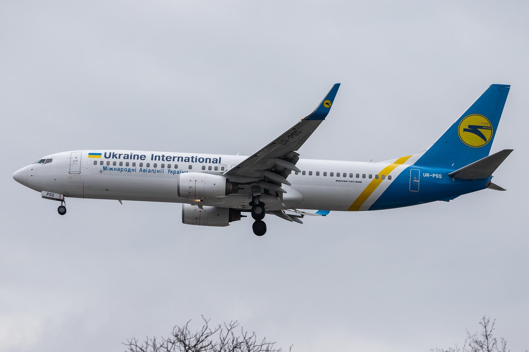 Flughafen Berlin Tegel (TXL): Ukraine International Airlines (PS / AUI) | Operator: Ukraine Int. Airlines |  Boeing 737-8AS B738 | UR-PSS | MSN 35005