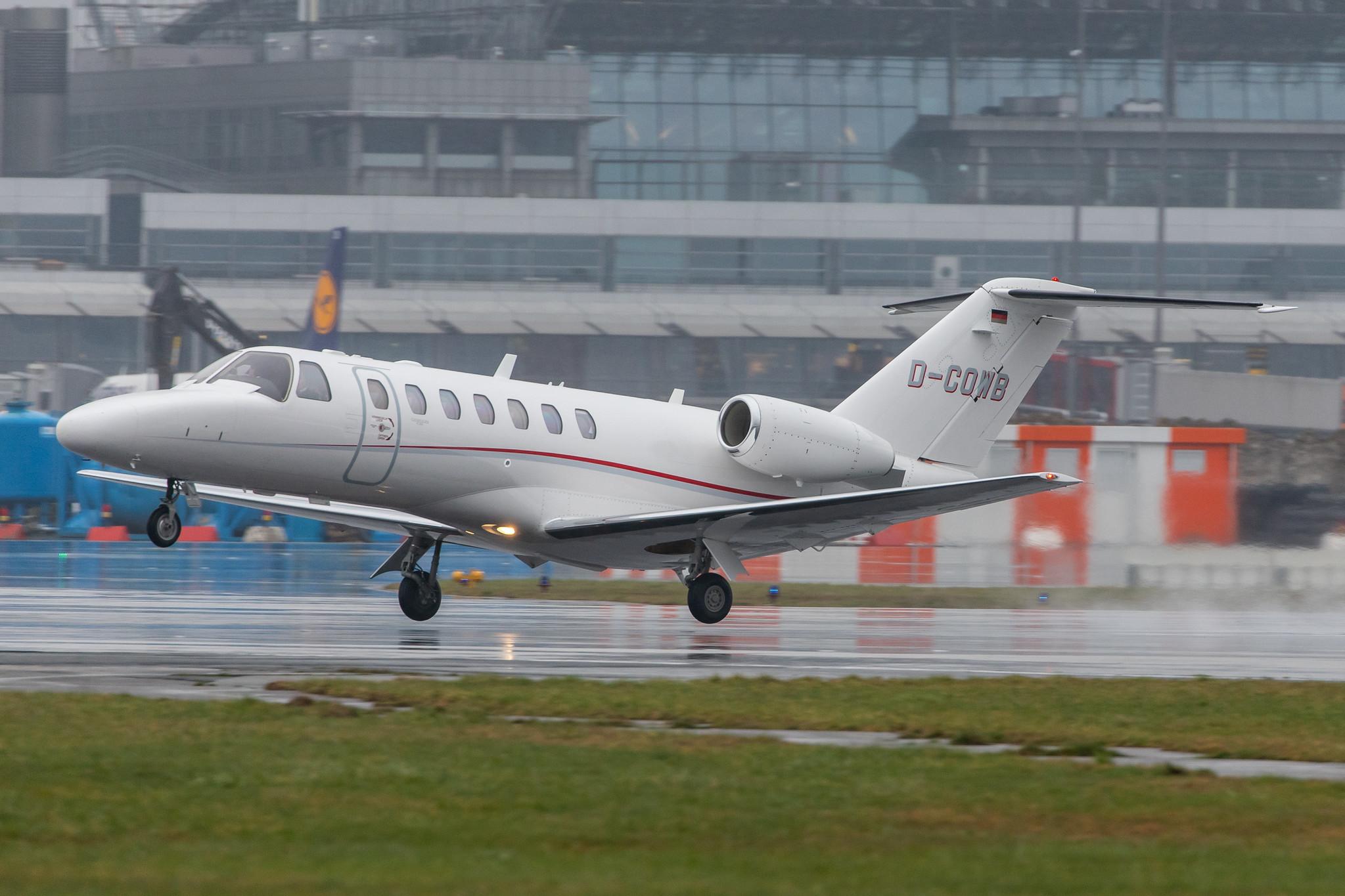 Hamburg Airport Apron: Private Owner |  Cessna 525B CitationJet CJ3 C25B | D-COWB | MSN 525B-0220