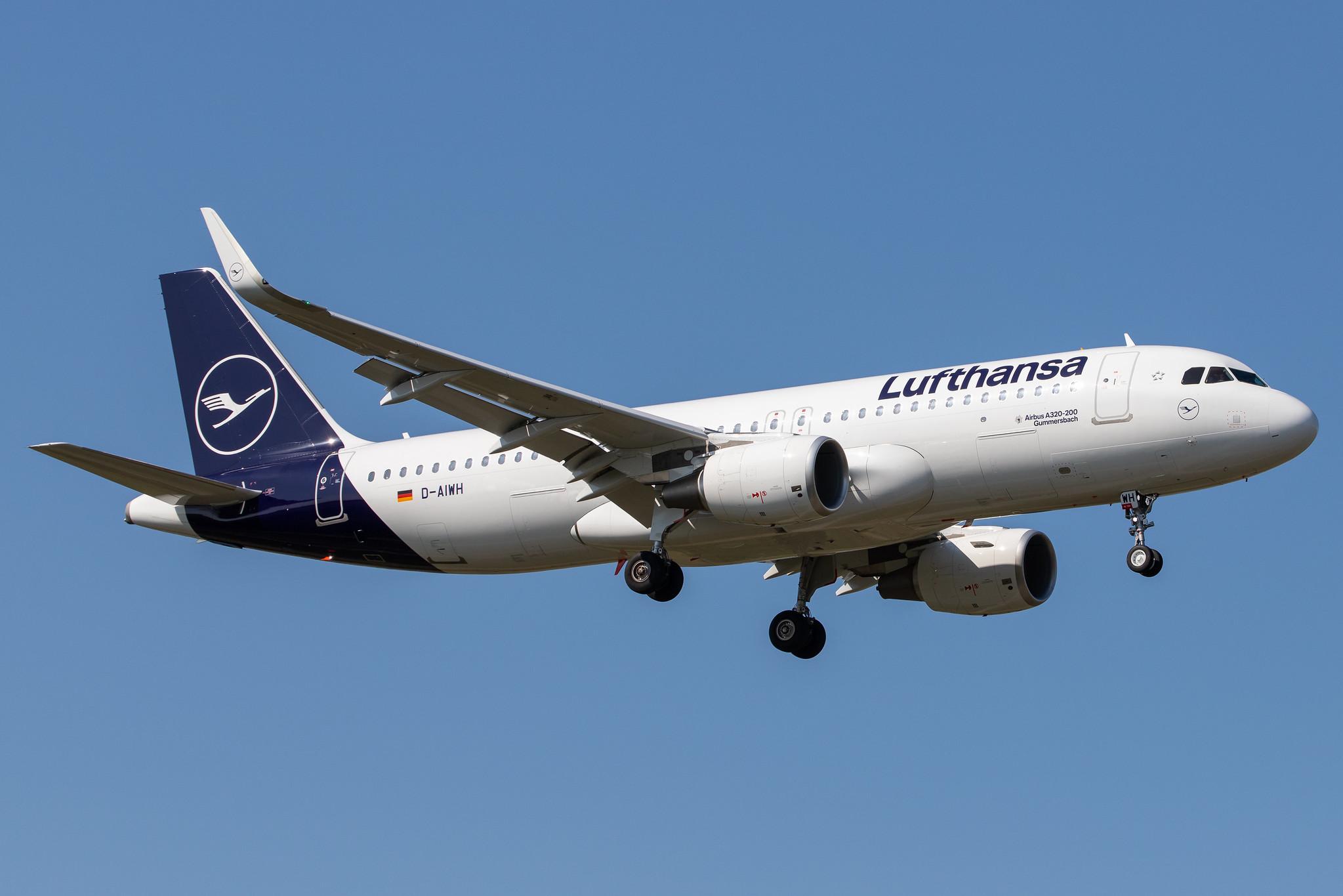 Frankfurt Airport: Lufthansa (LH / DLH) |  Airbus A320-214 A320 | D-AIWH | MSN 8911