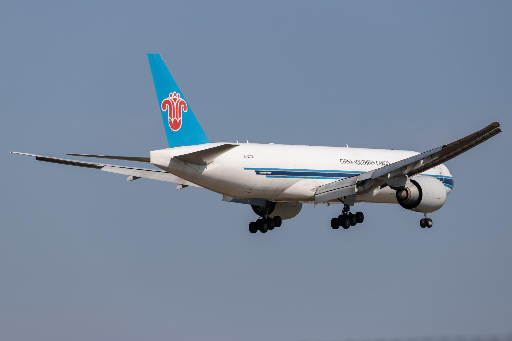 Frankfurt Airport: China Southern Cargo (CZ / CSN) | Operator: China Southern Airlines |  Boeing 777-F1B B77L | B-2073 | MSN 37311