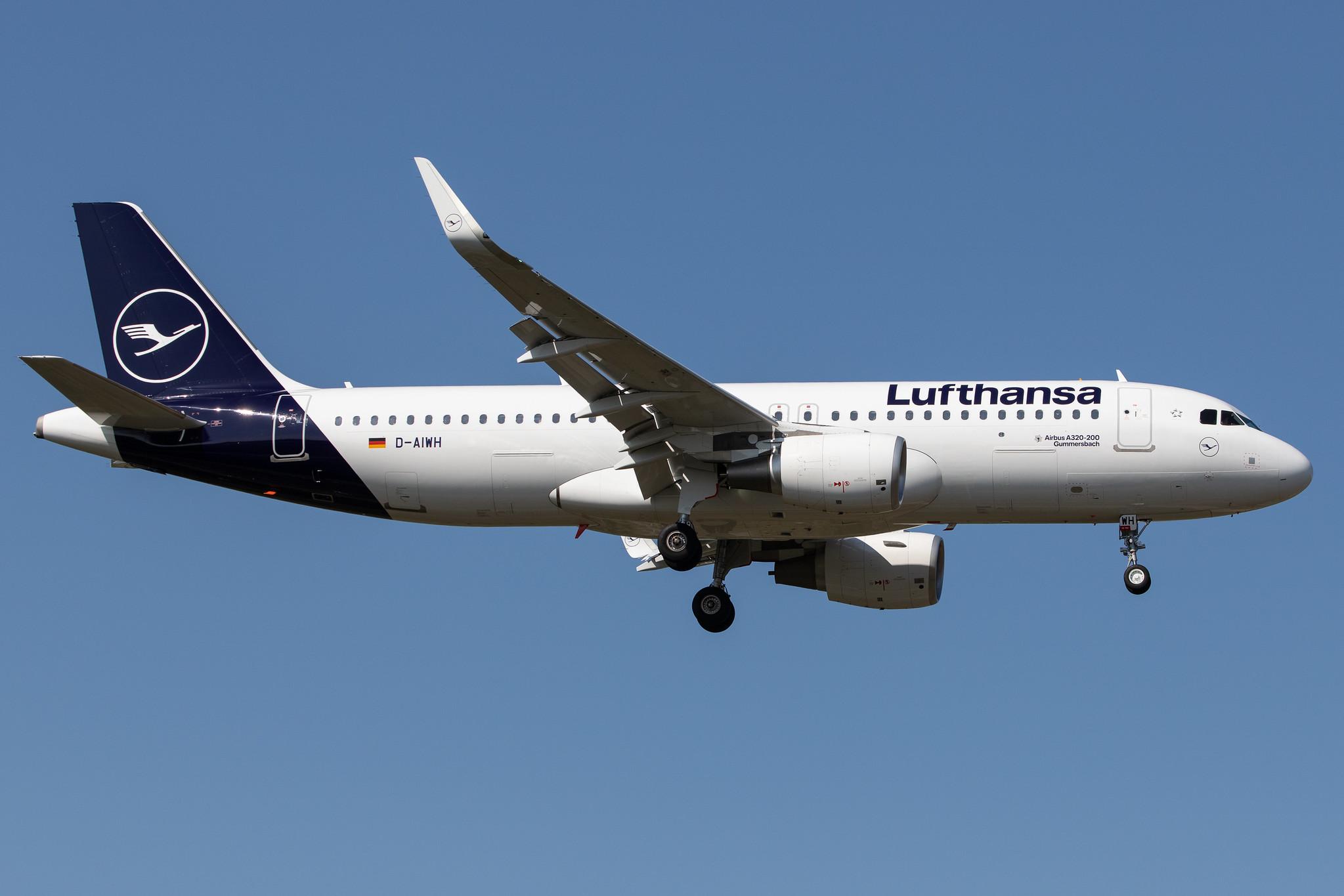 Frankfurt Airport: Lufthansa (LH / DLH) |  Airbus A320-214 A320 | D-AIWH | MSN 8911