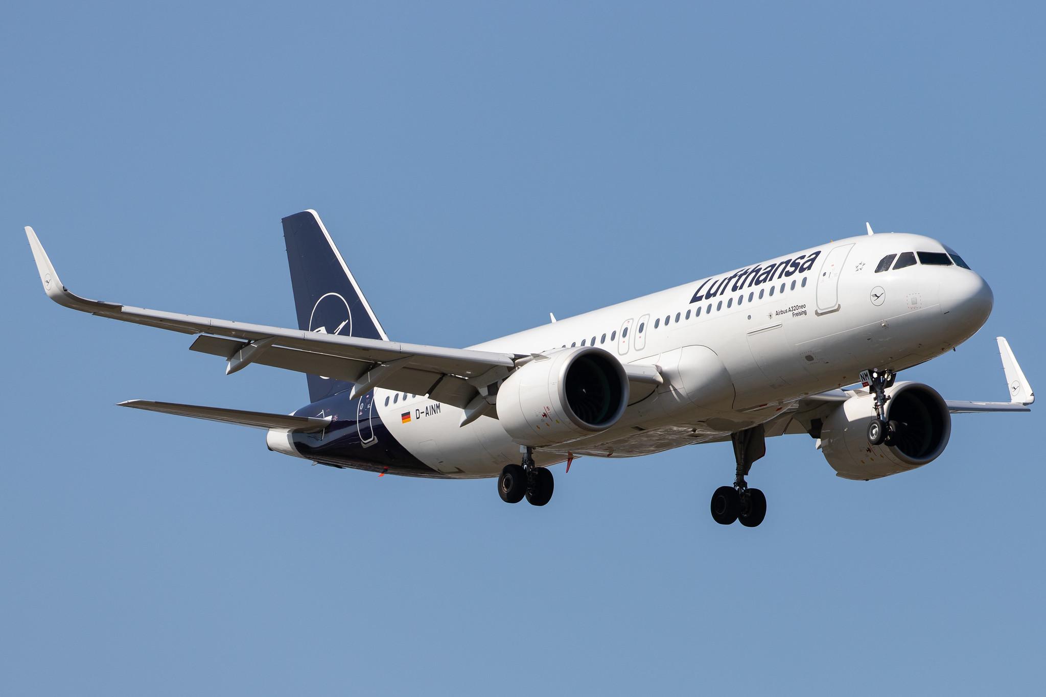Frankfurt Airport: Lufthansa (LH / DLH) |  Airbus A320-271N A20N | D-AINM | MSN 8456